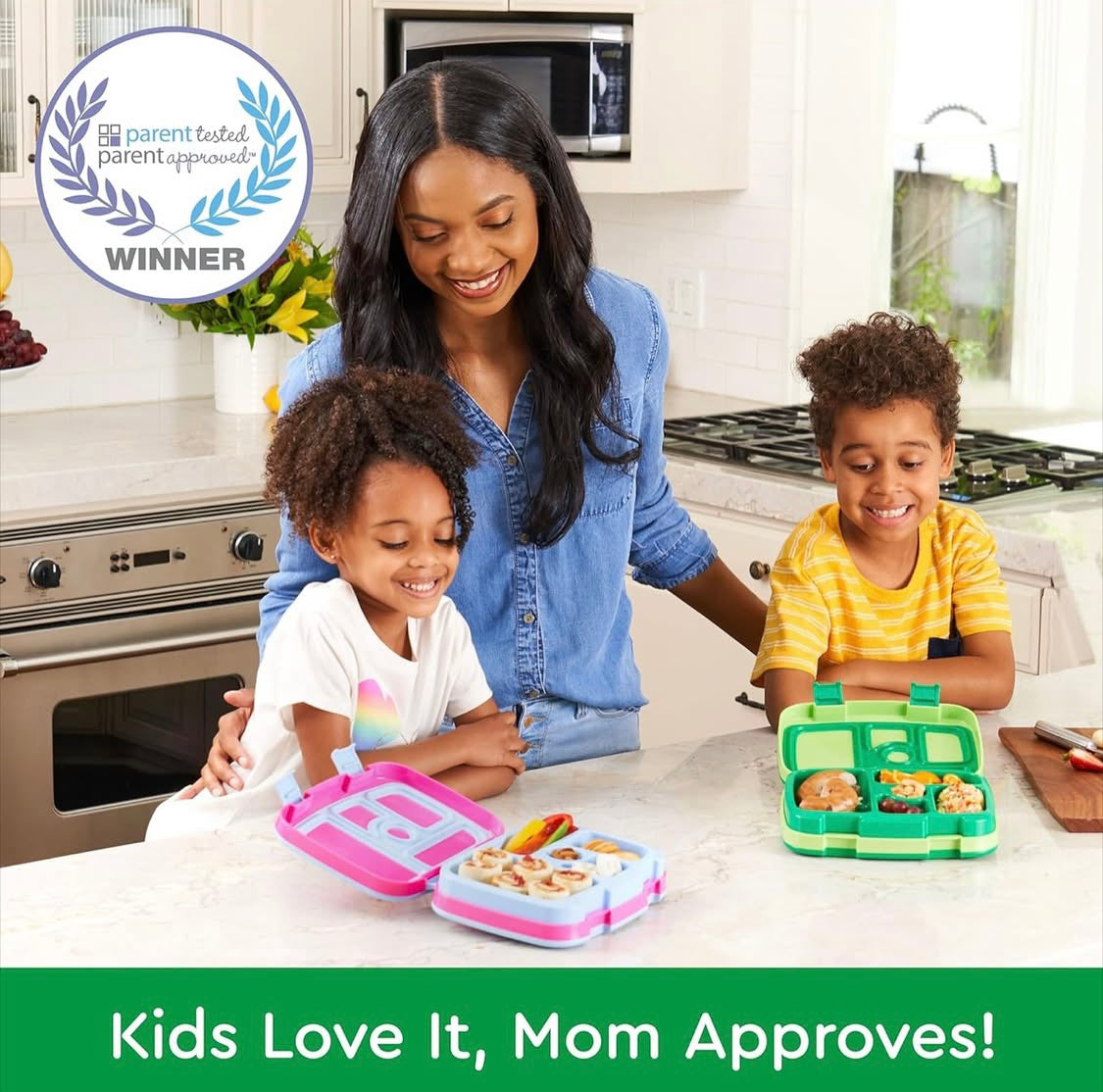 Bentgo Kids Durable & Leak Proof Lunchbox - Safari