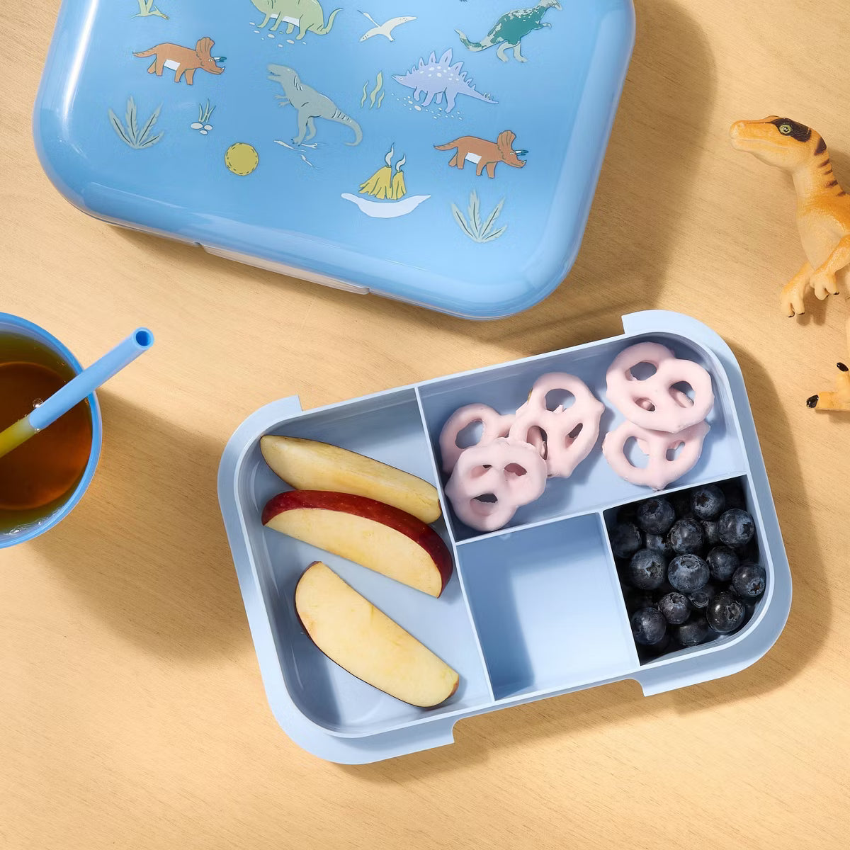 Pillowfort Bento Box 26fl oz Food Storage - Aqua