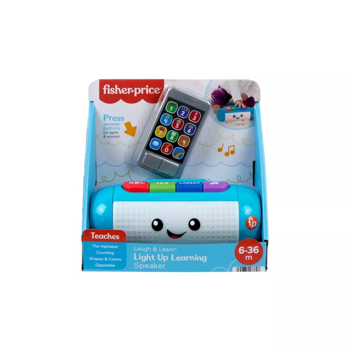 Fisher Price Laugh Learn Light Up Learning Speaker Kidstationph