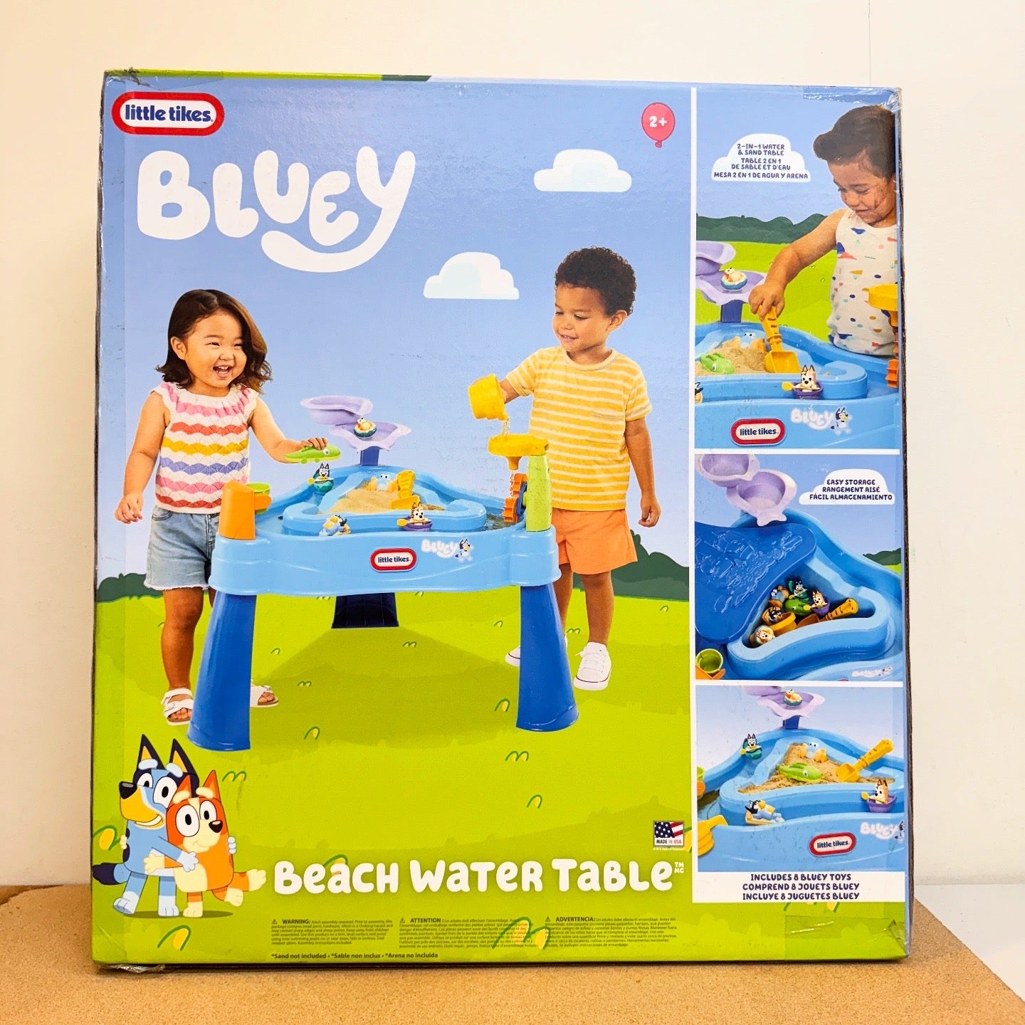 Little Tikes Bluey Beach Table