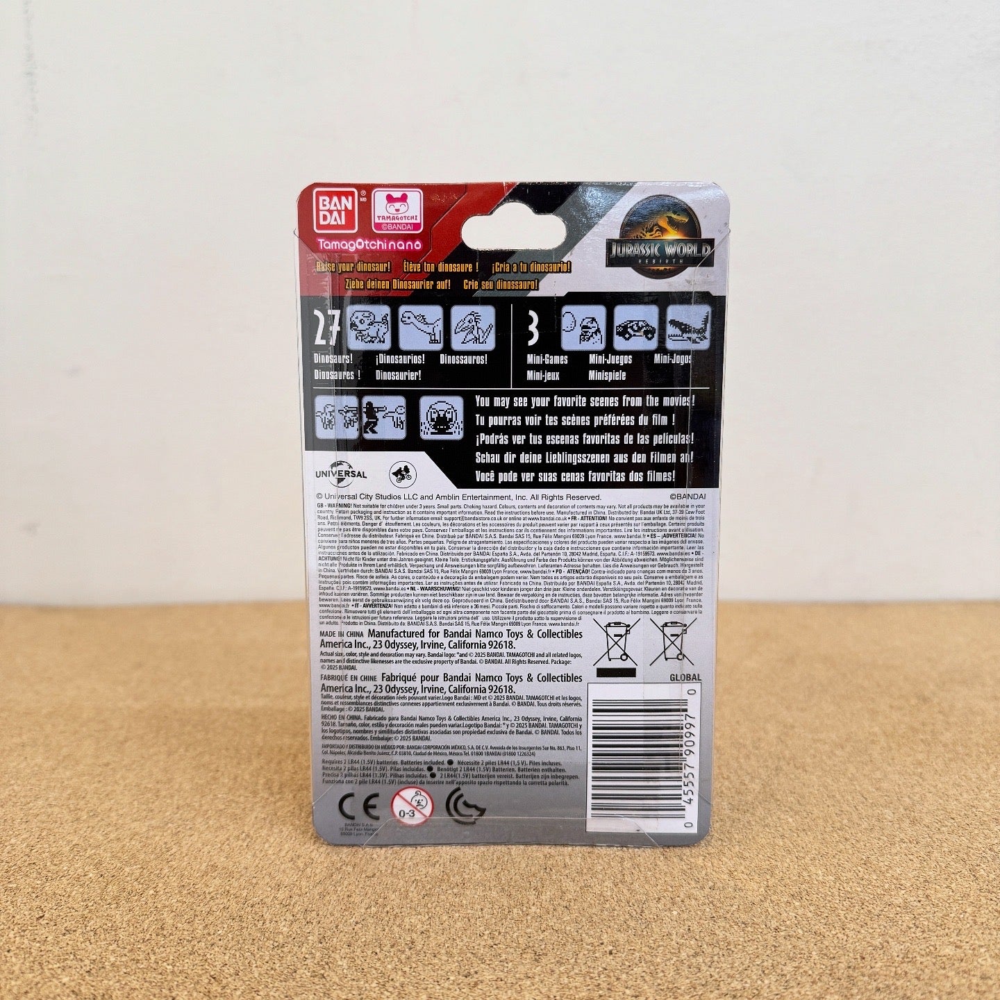 Tamagotchi Nano x Jurassic World Rebirth - Mosasaurus