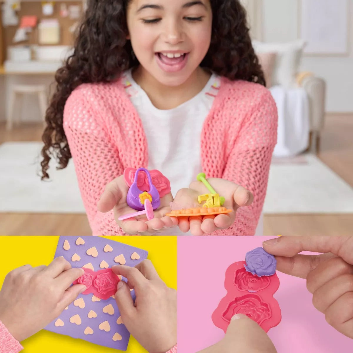 Play Doh Barbie Flowers and Florals Pattern Pack