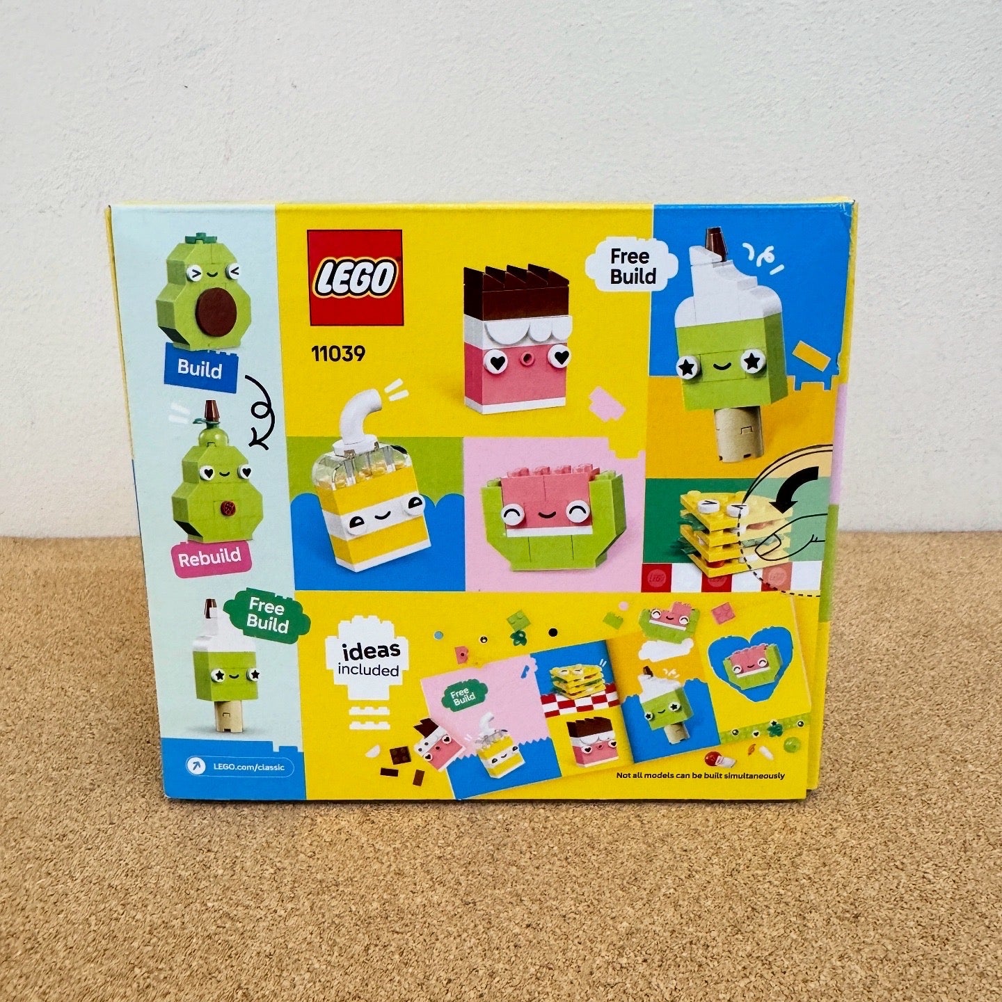 Lego Classic Creative Food Friends Building Toy Set