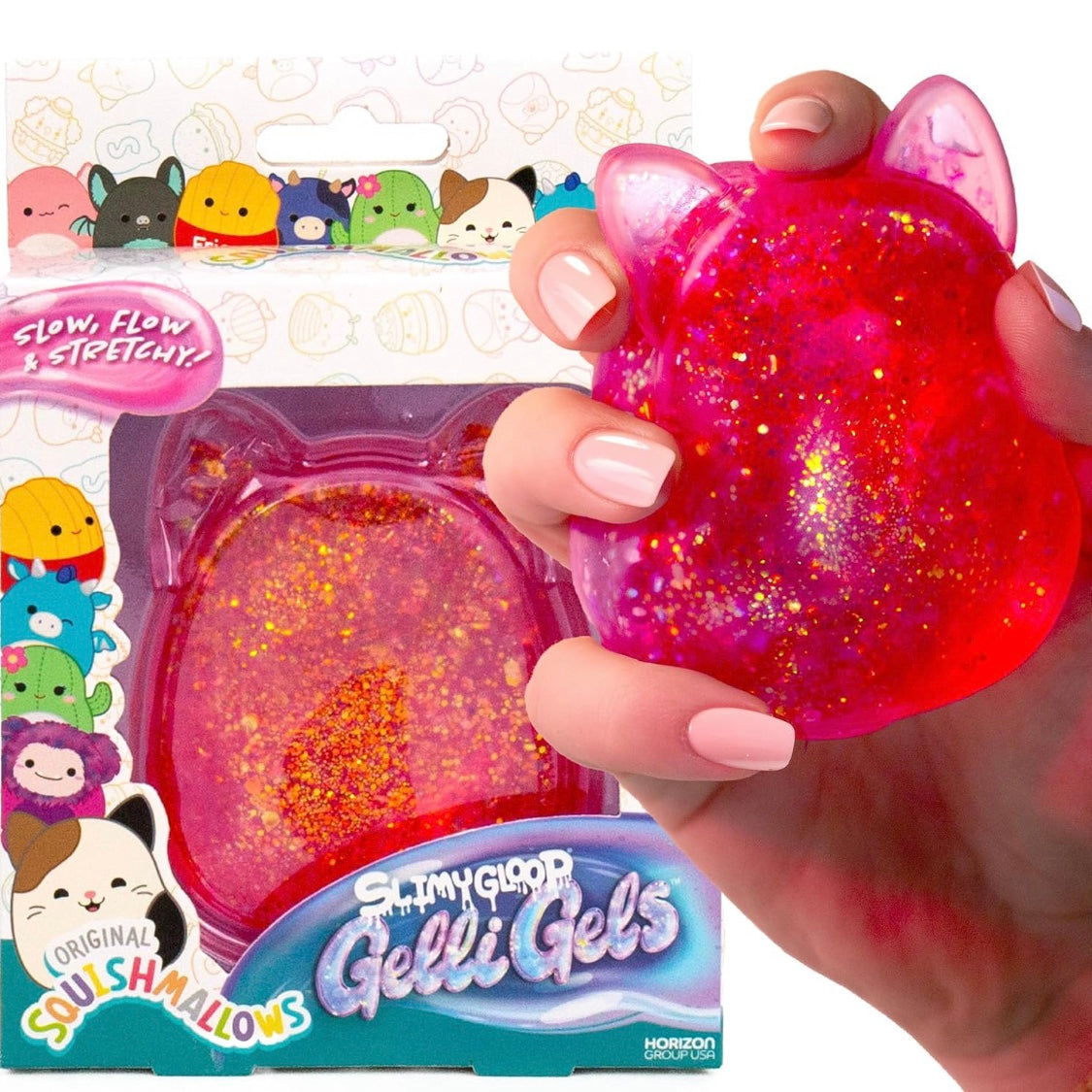 Slimygloop Gelli Gels Squishmallows Pink