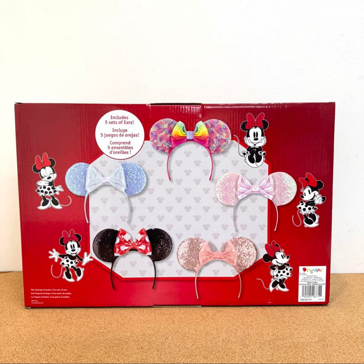 Disney Minnie Mouse Ear Set Series 2(5 Headbands)