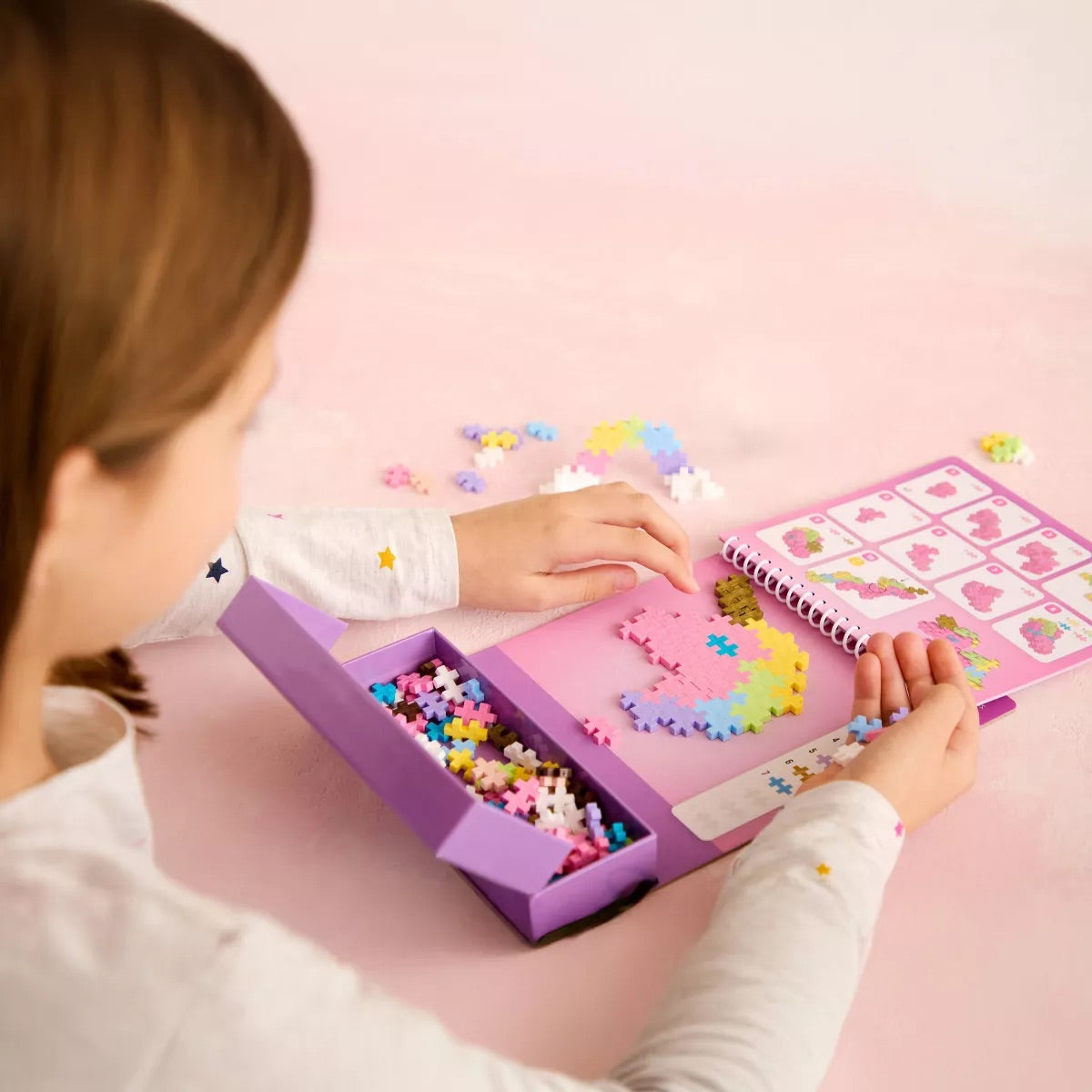 Plus-Plus Puzzle By Number Activity Pad - Fairytale