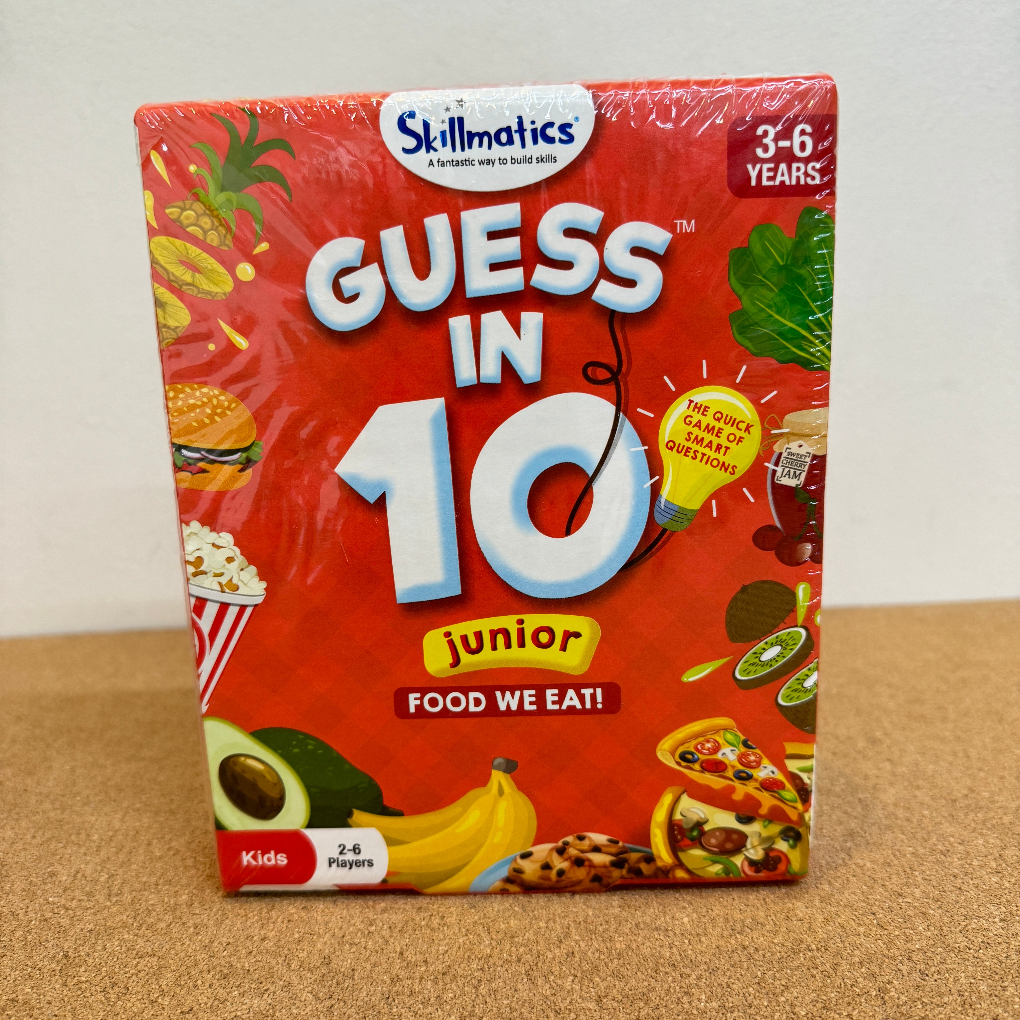 Skillmatics Guess In 10 Junior Food We Eat Board Game