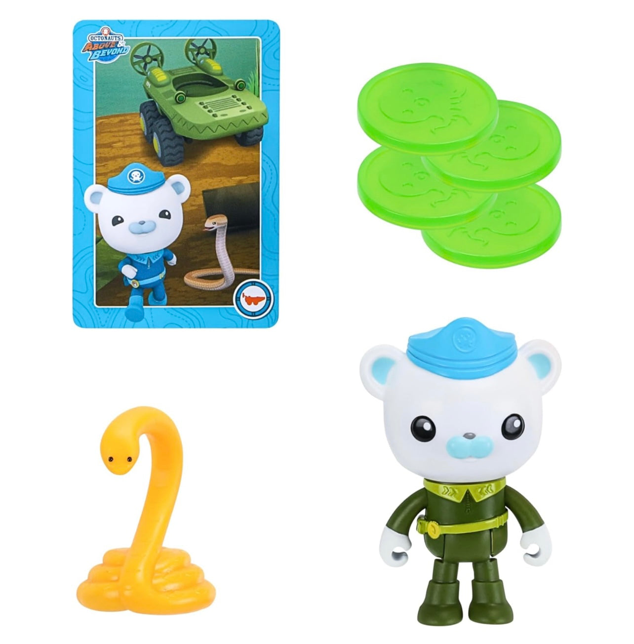 Octonauts Above and Beyond Gup K & Captain Barnacles