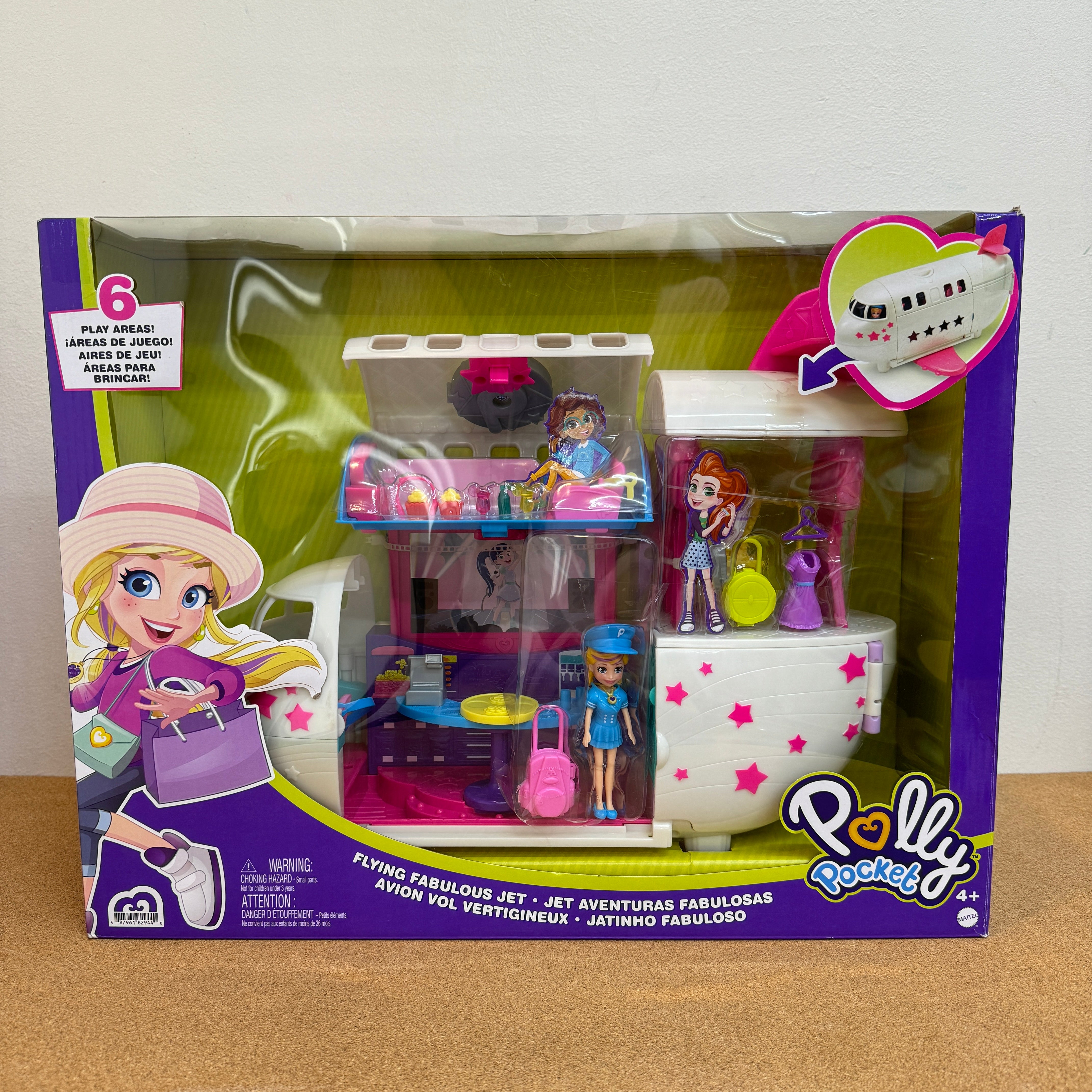 Polly Pocket Flying Fabulous Jet