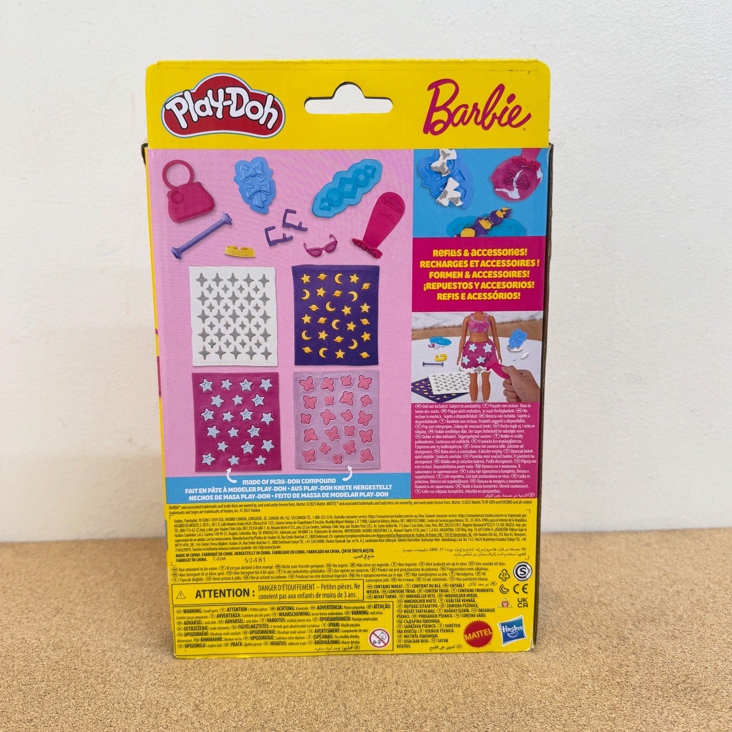 Play Doh Barbie Sparkles and Gems Pattern Pack