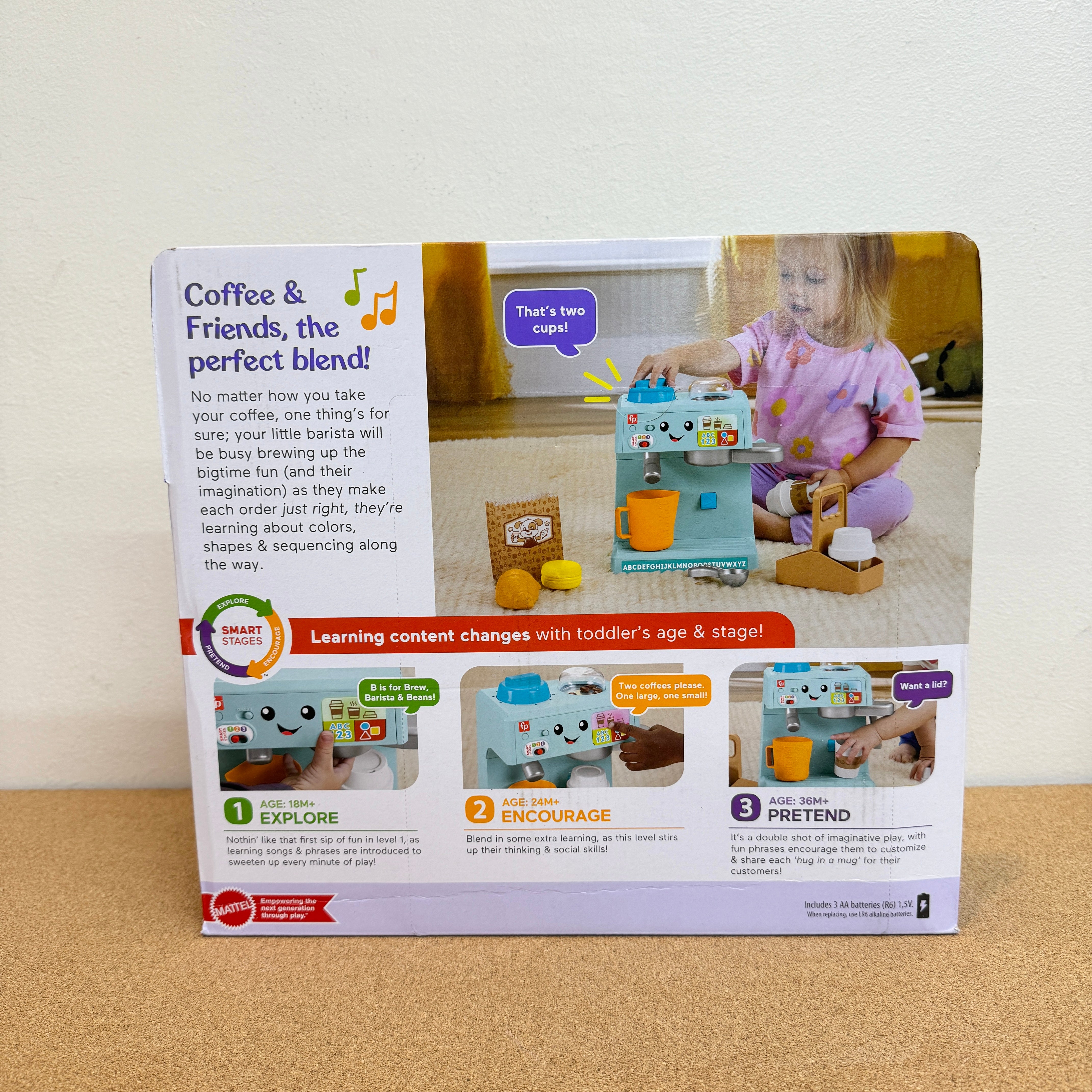 Fisher Price Laugh & Learn Learn & Serve Coffee Cafe Playset