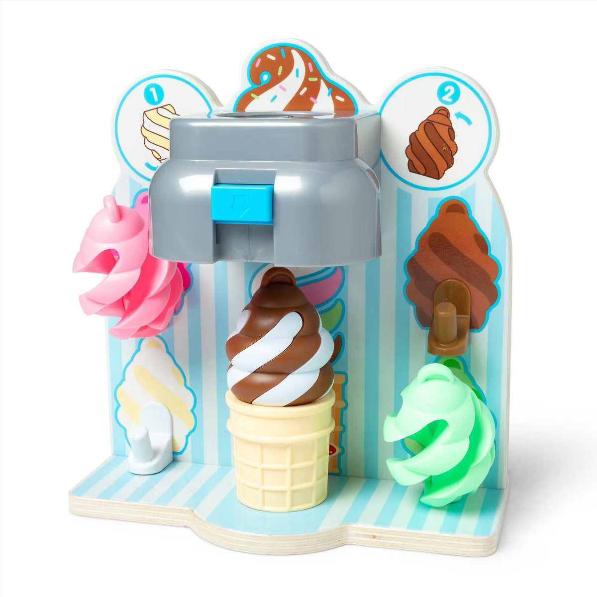 Melissa & Doug Swirl and Serve Ice Cream Playset