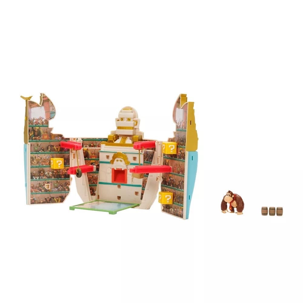 Nintendo The Super Mario Bros Movie Donkey Kong Kingdom Playset