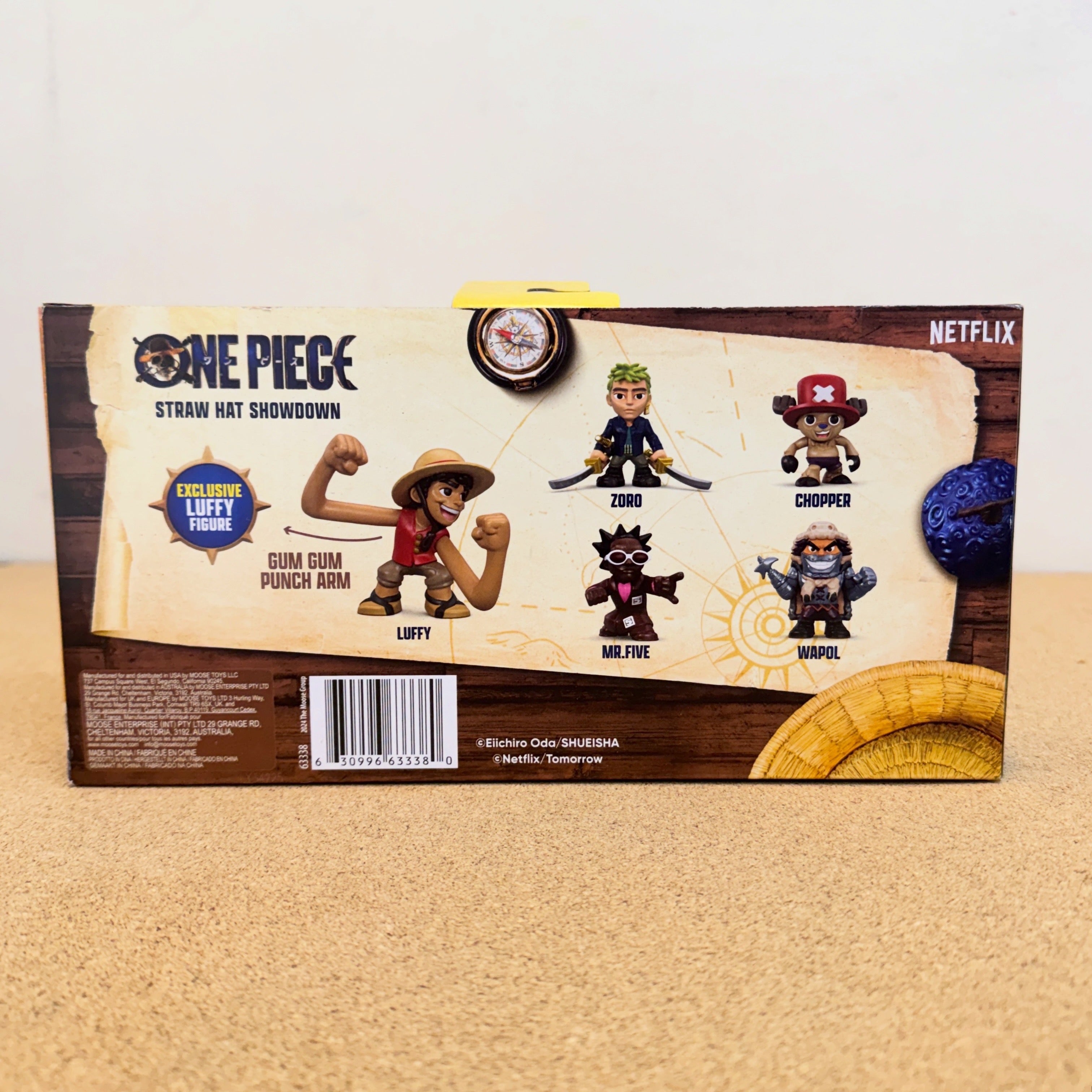 One Piece Mini Figure 5Pack