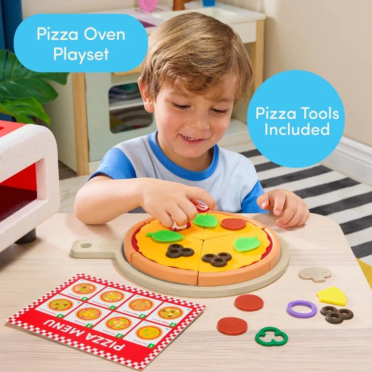 Battat Make & Bake Pizza Oven Plastic Playset