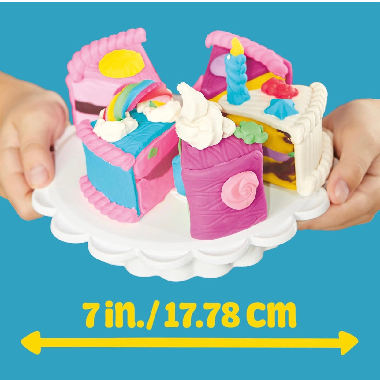 Play Doh Super Slice Cake Playset