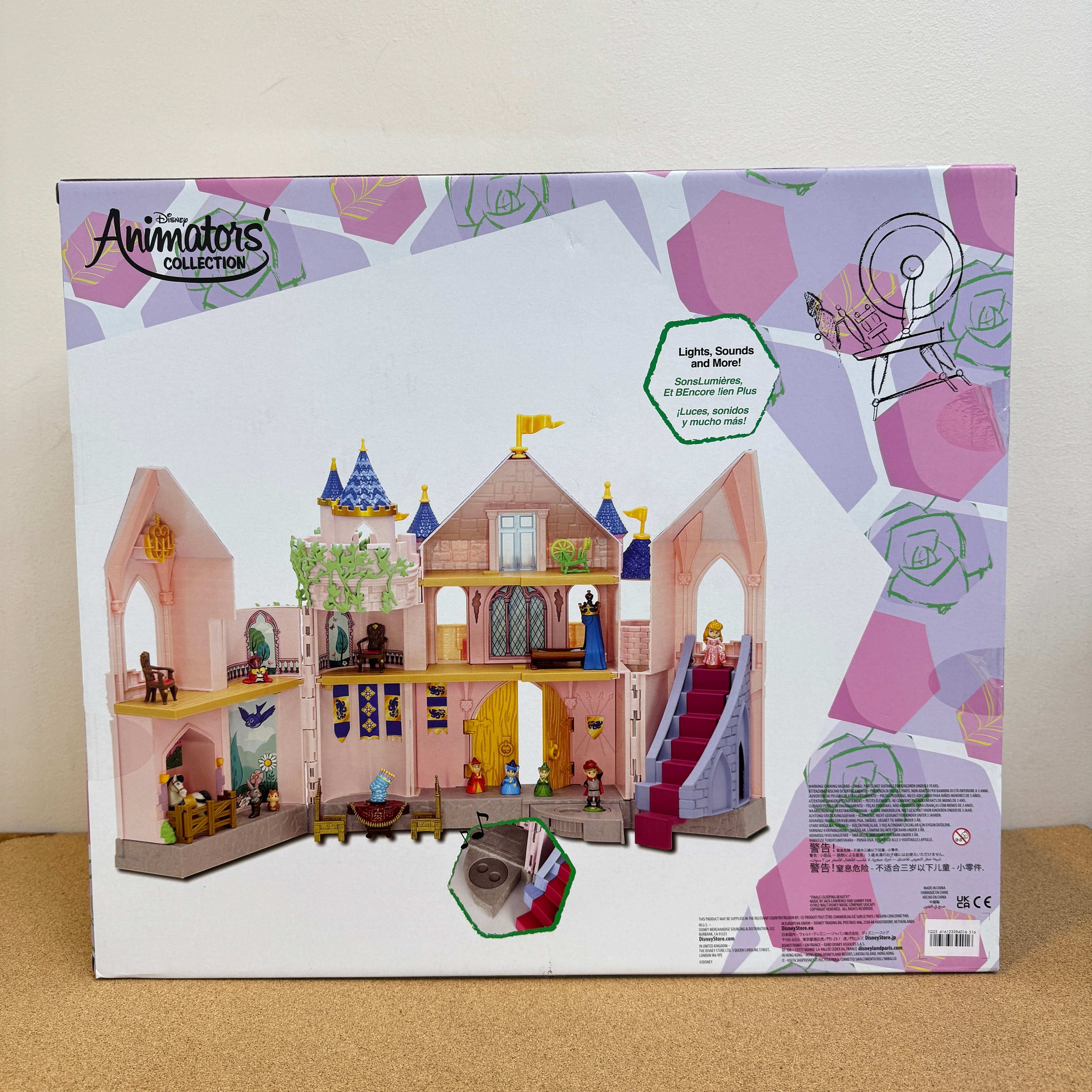 Disney Animators Collection Deluxe Sleeping Beauty Castle Playset