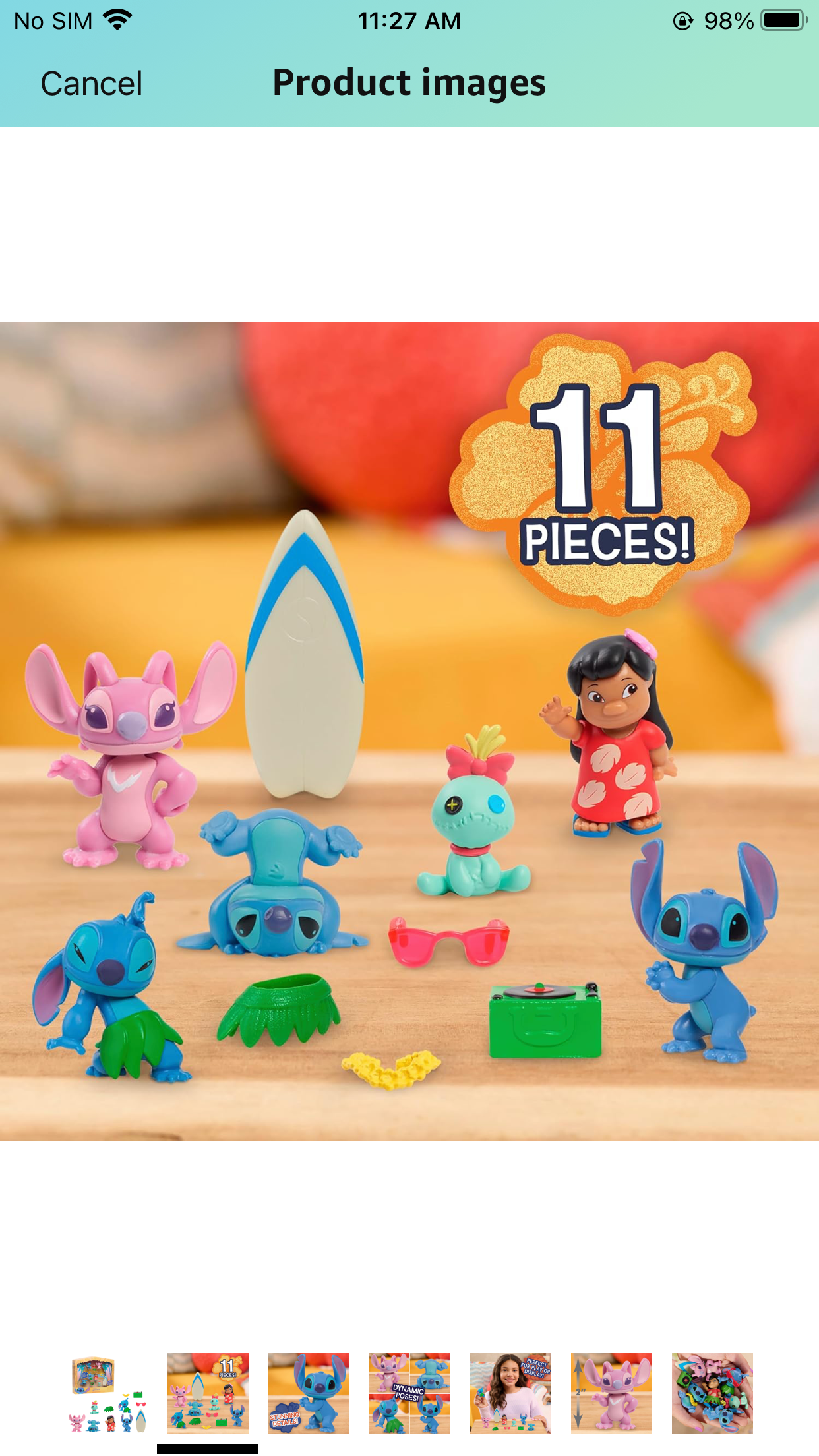 Just Play Disney Stitch Collectible Figure Set