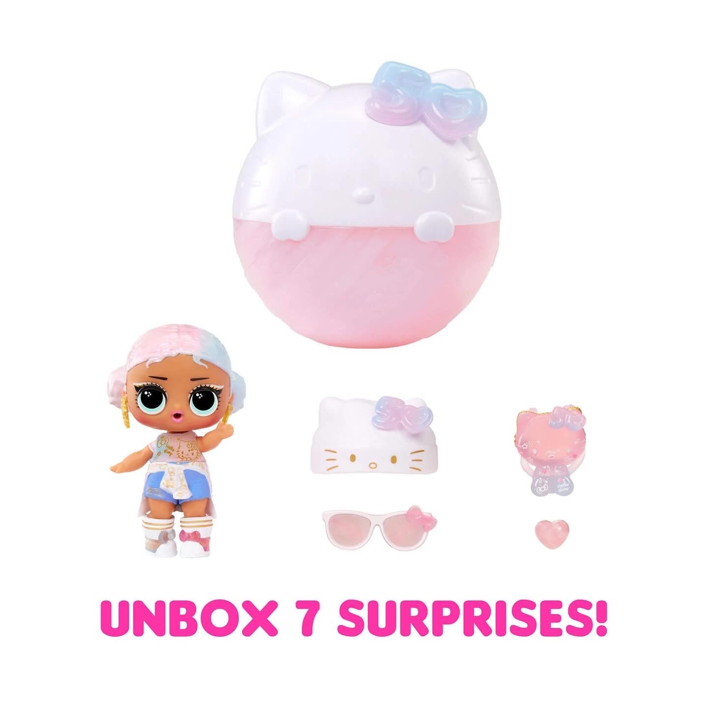 Lol Surprise Loves Hello Kitty Tots 50th Anniversary Theme - Crystal Cutie