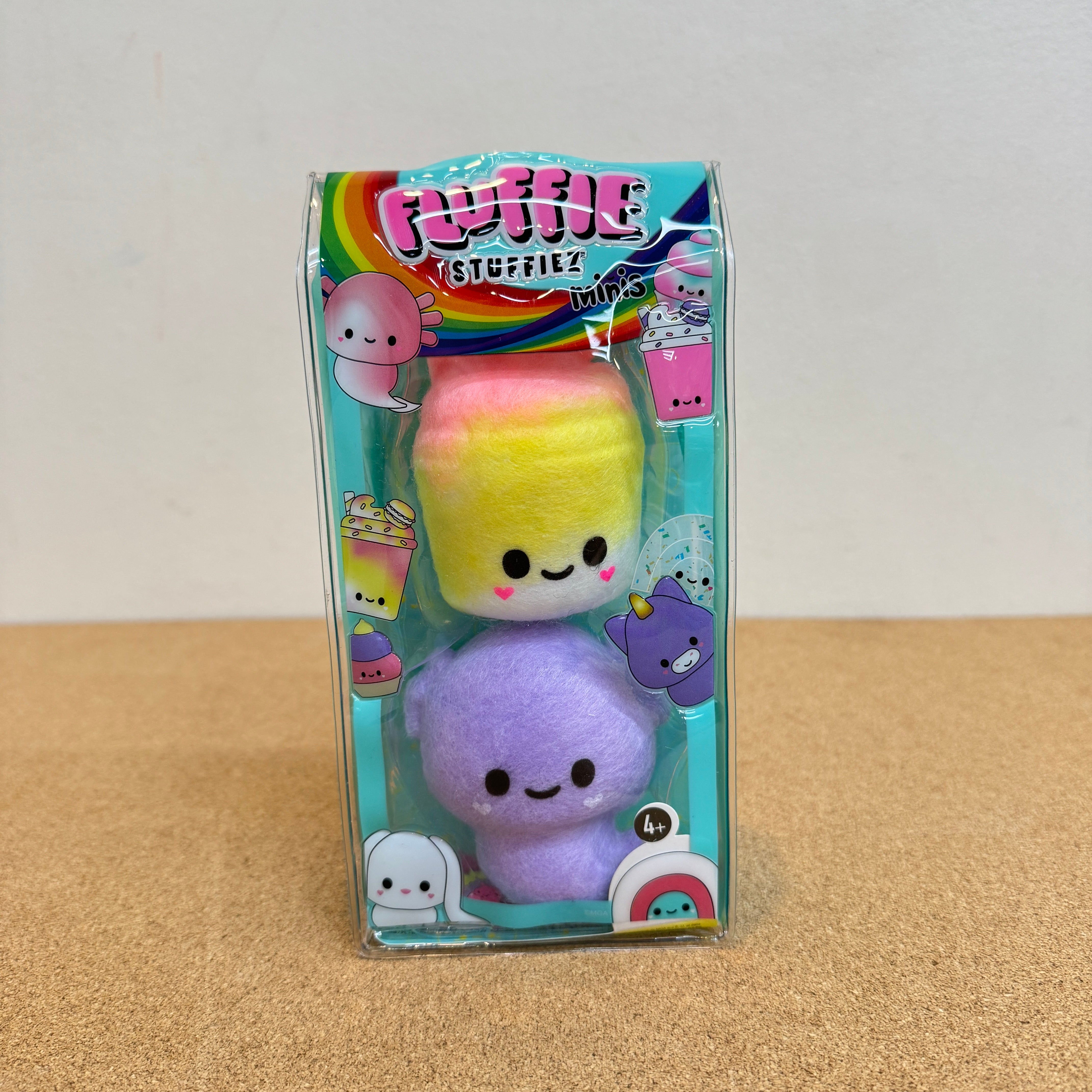 Fluffie Stuffiez Shake & Axolotl MiniS Collectible Plush