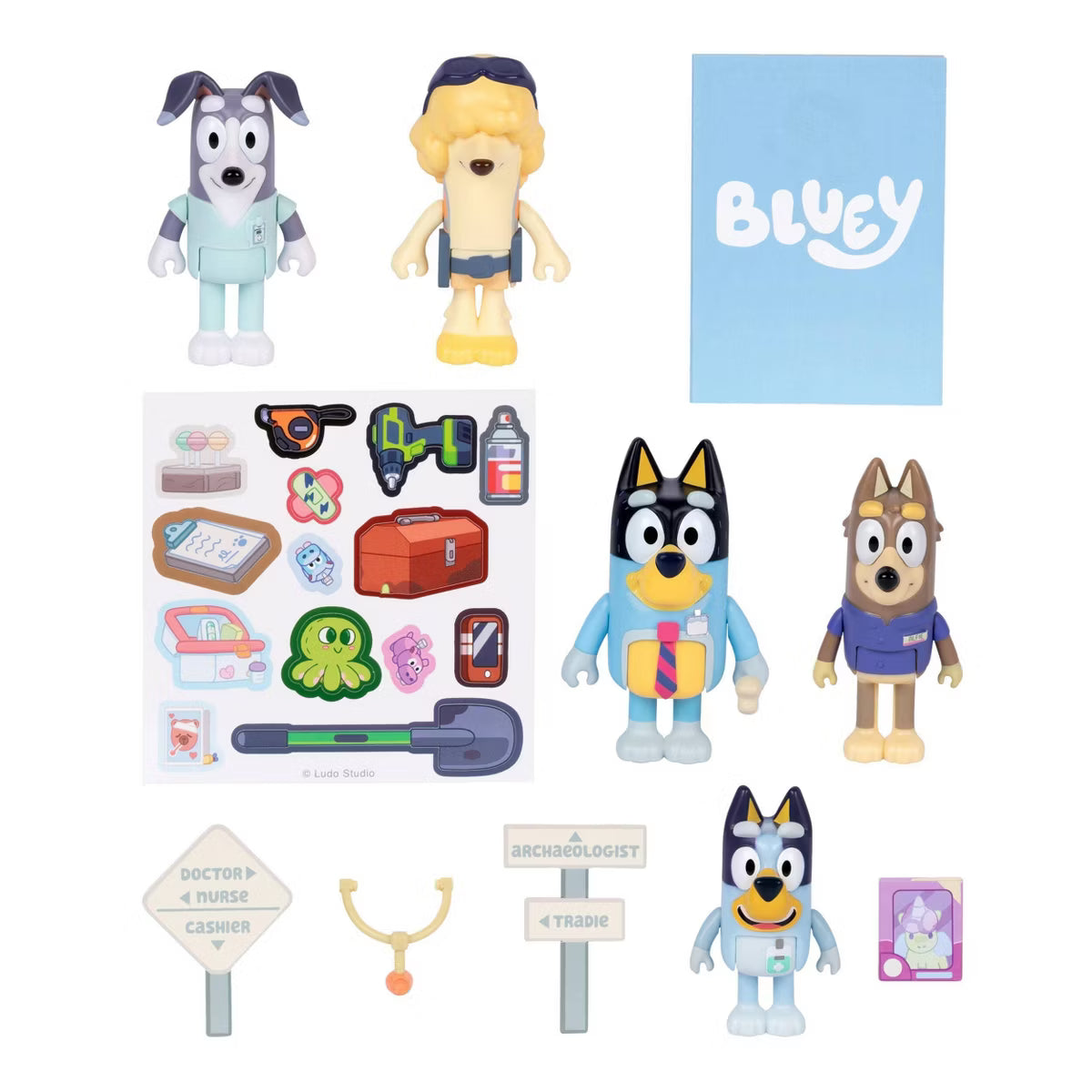 Bluey When I Grow Up Figure Pack