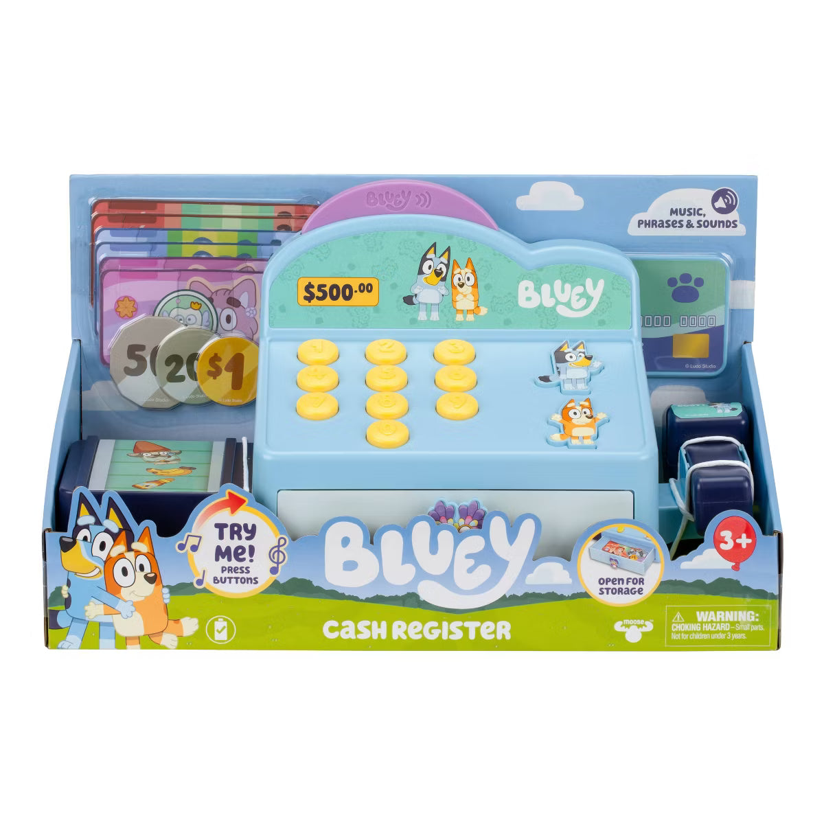 Bluey Cash Register Playset
