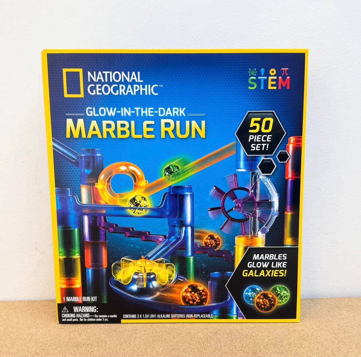 National Geographic Glow in the Dark Marble Run