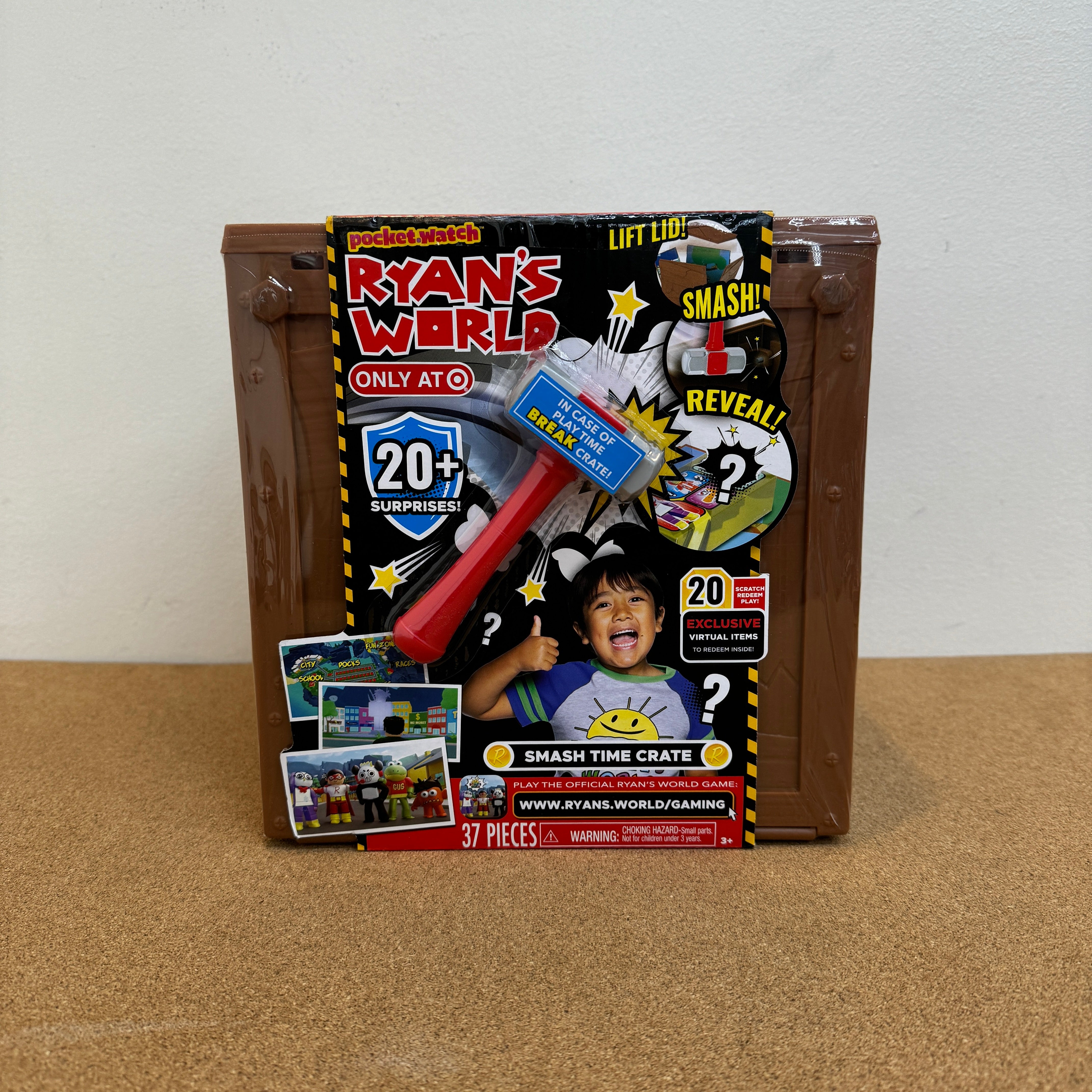 Ryan Toy Review Ryan’s World Smash Time Crate