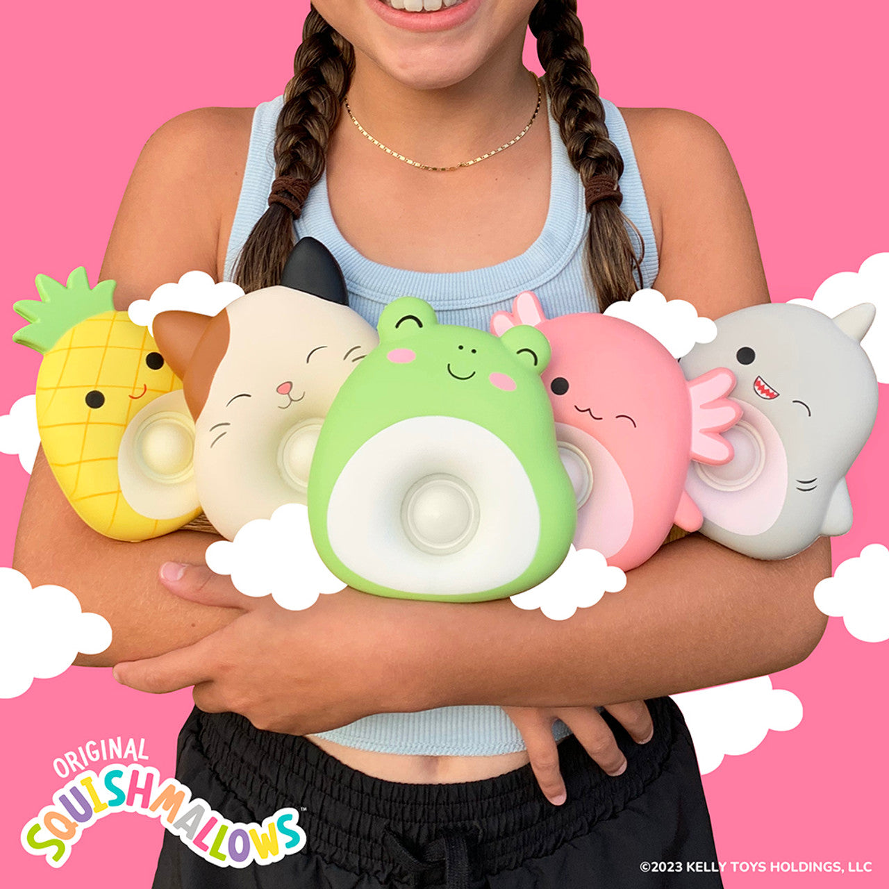 Squishmallows Slow Rise Cloud Pop - Wendy the Frog