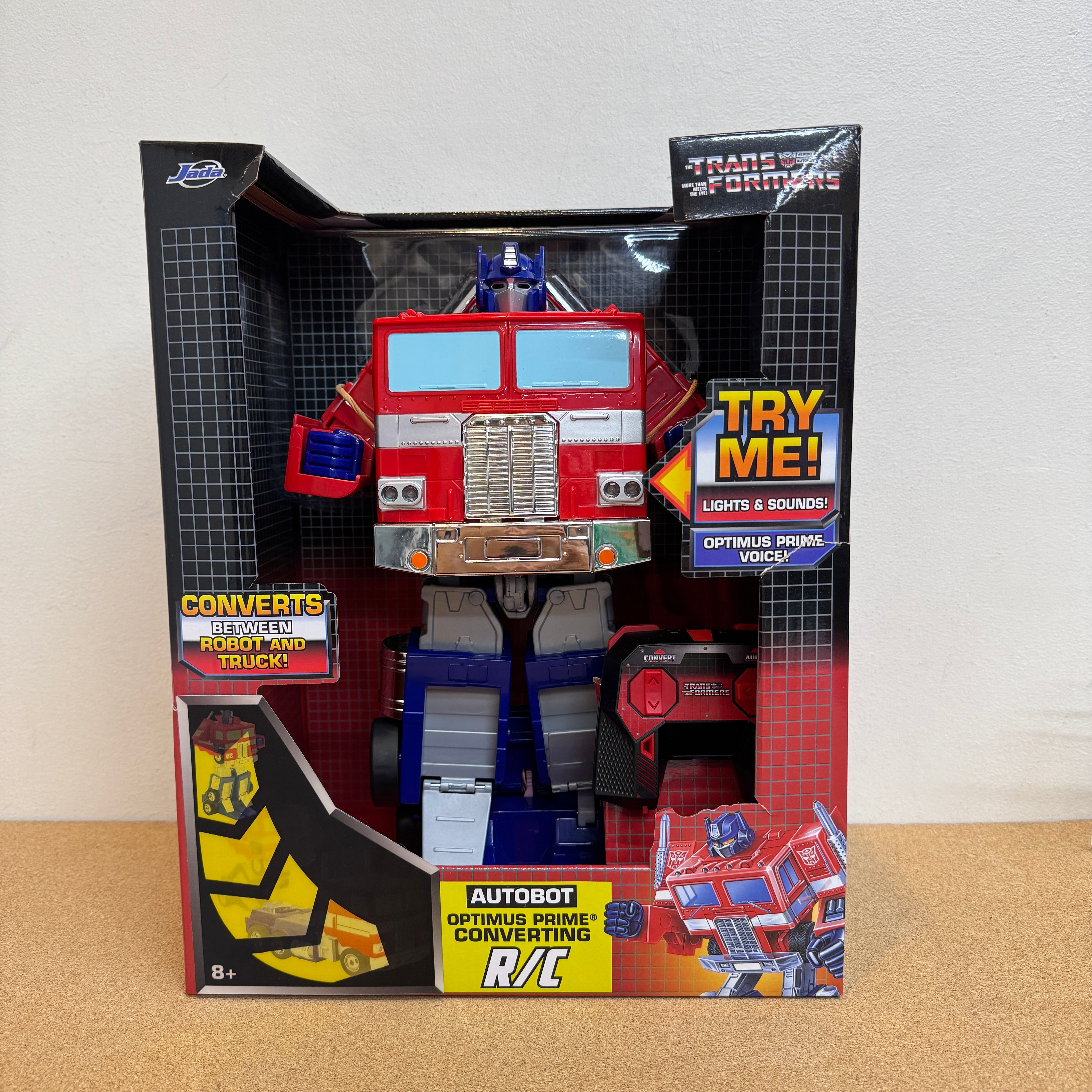 Transformers Optimus Prime Converting RC Remote Control