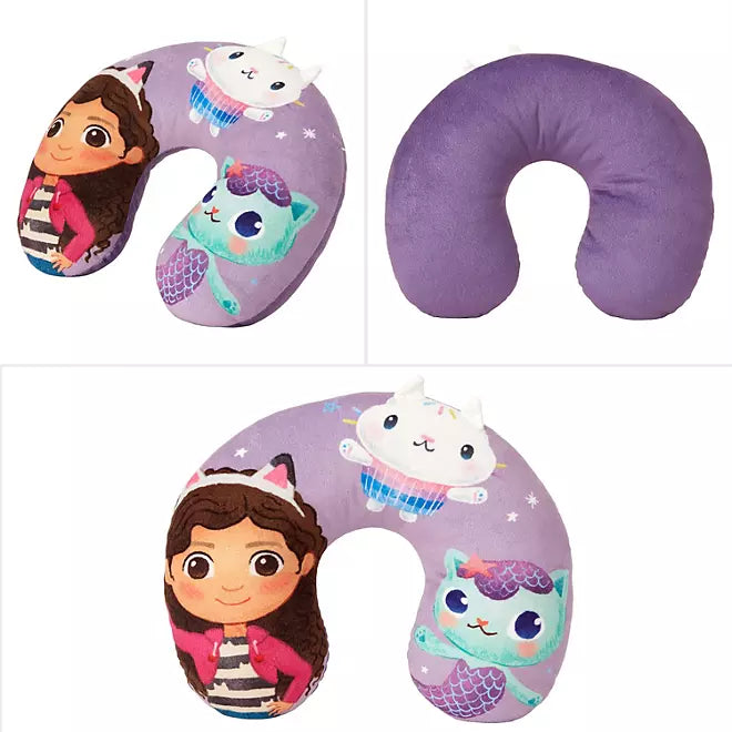 Gabby’s Dollhouse Neck Pillow with Blanket