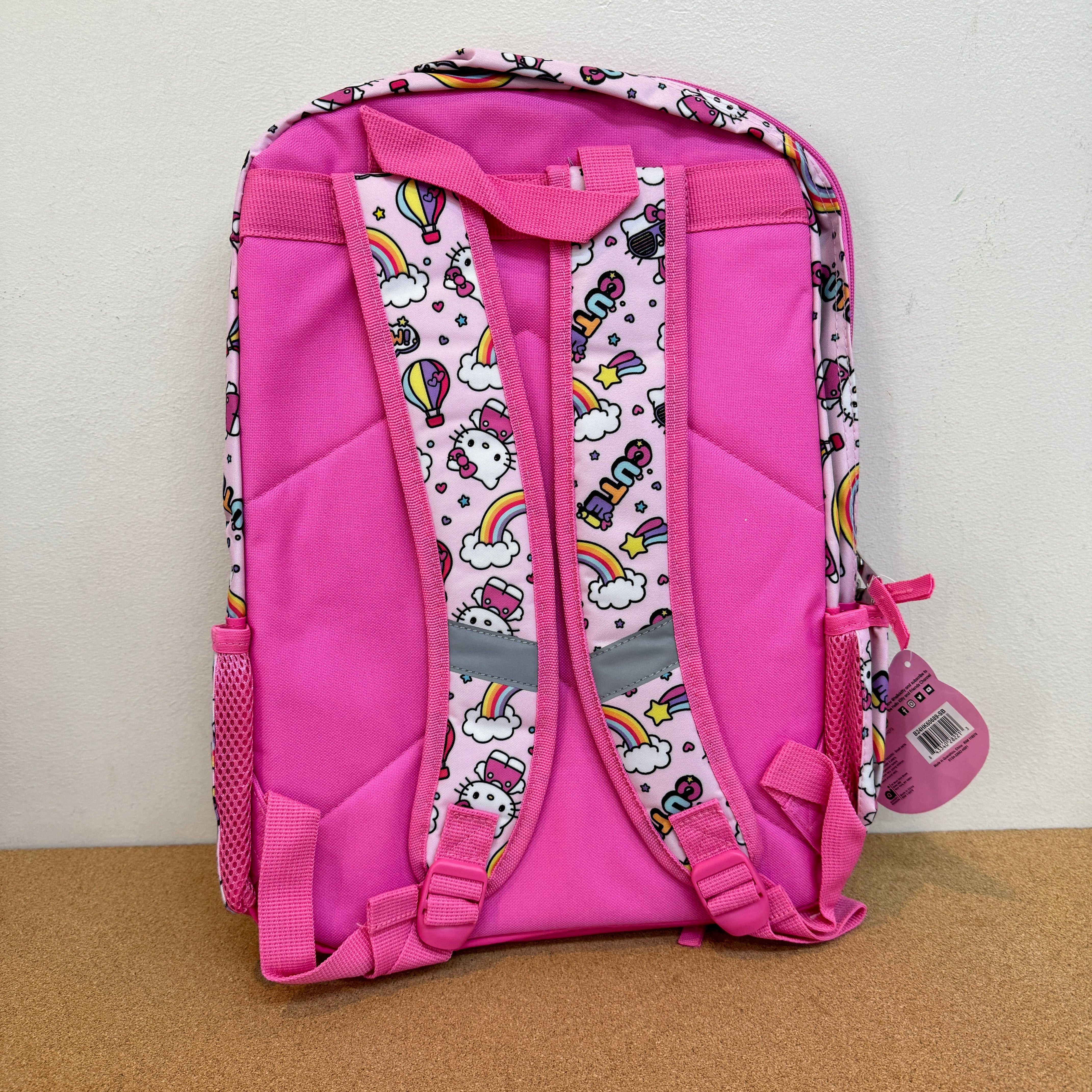 Hello Kitty Rainbow 2Piece Backpack Set 17”