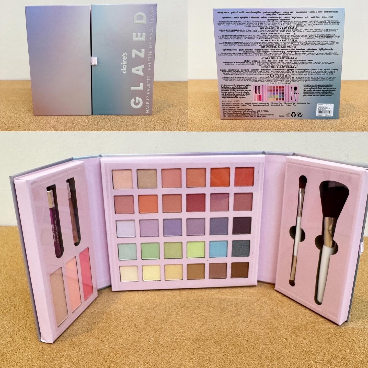 Claire’s Glazed Aurora Make Up Set