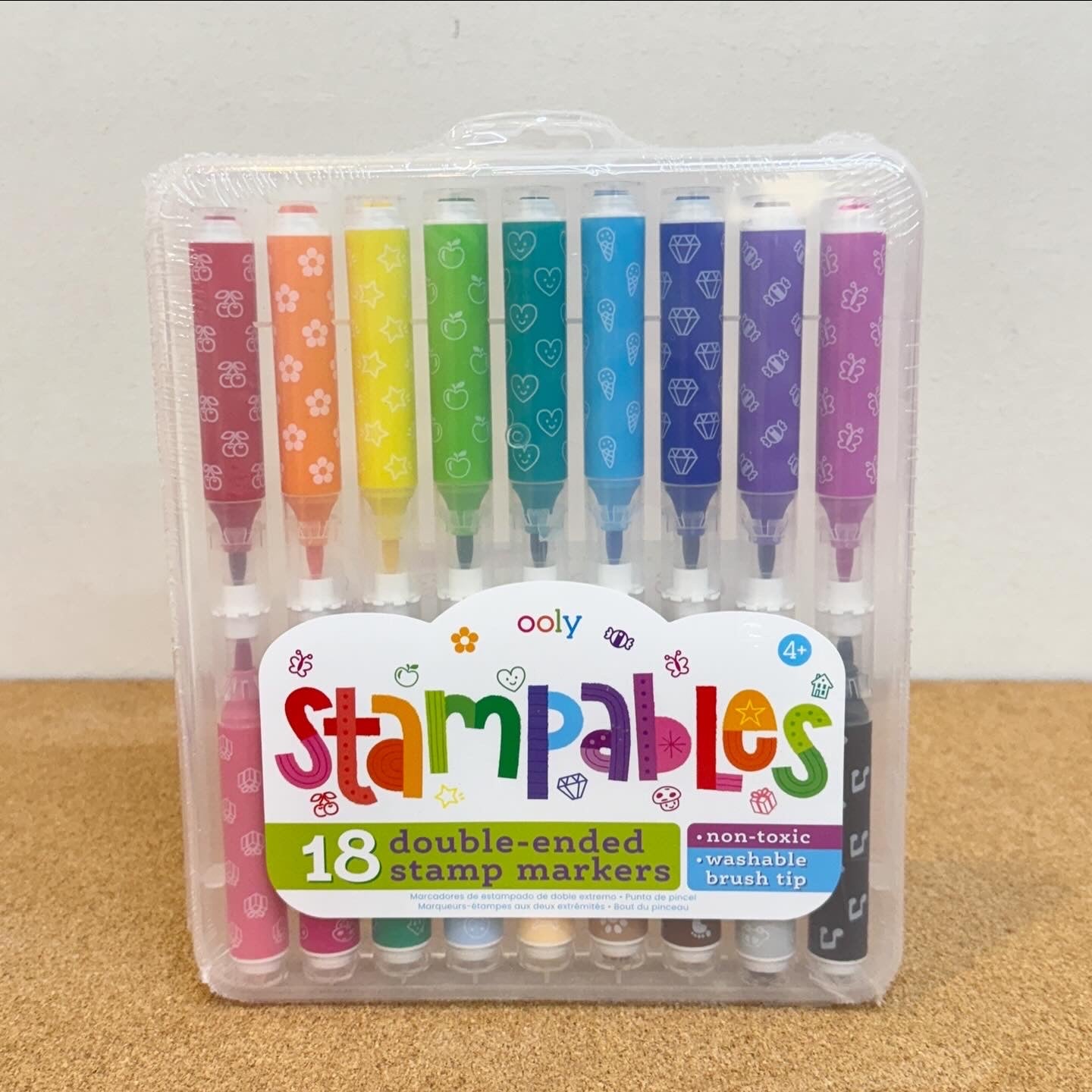 Ooly Stampables Double Ended Stamp Markers Set of 18