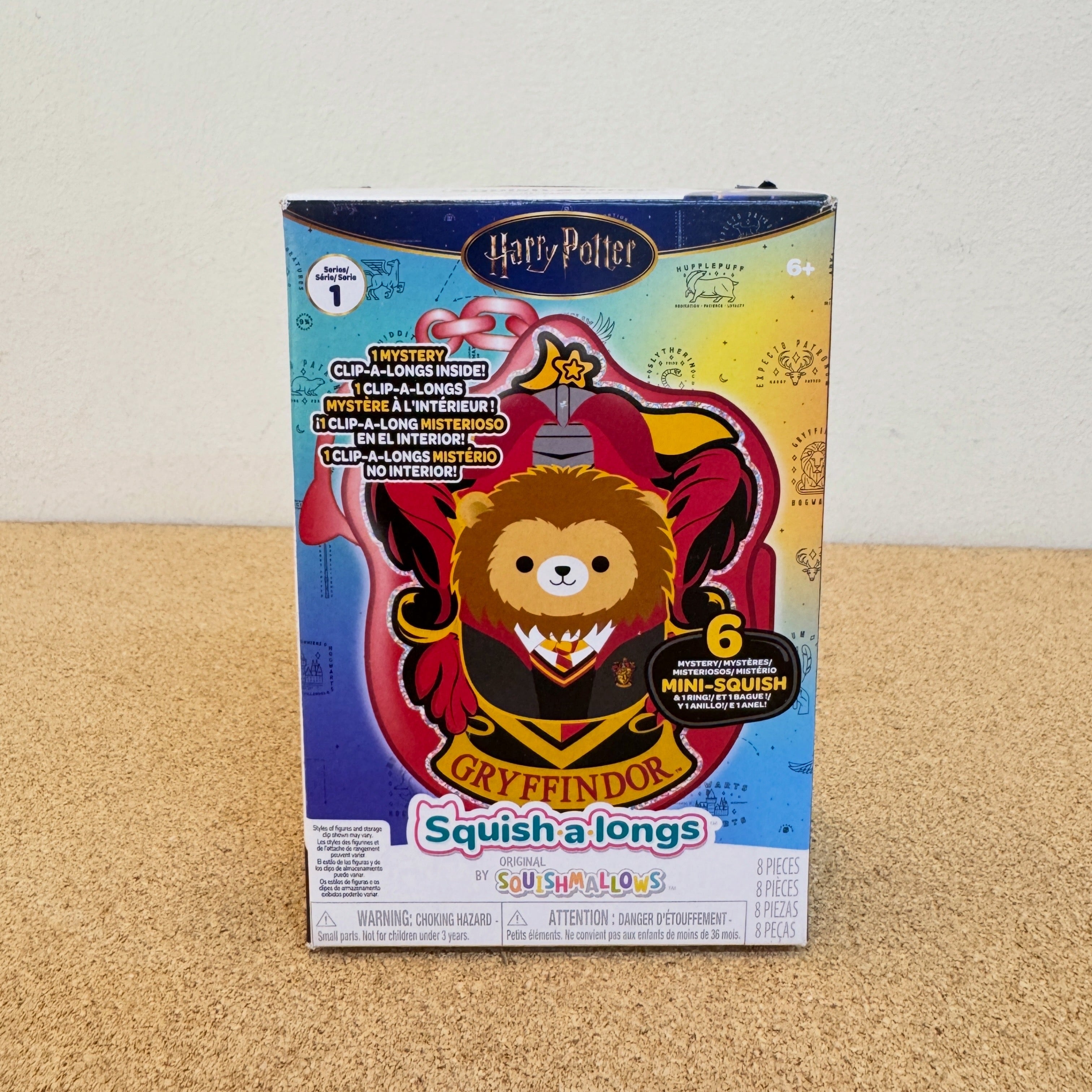 Squish-A-Longs “Harry Potter” Clip A Longs Mini Squish Gryffindor Multipack