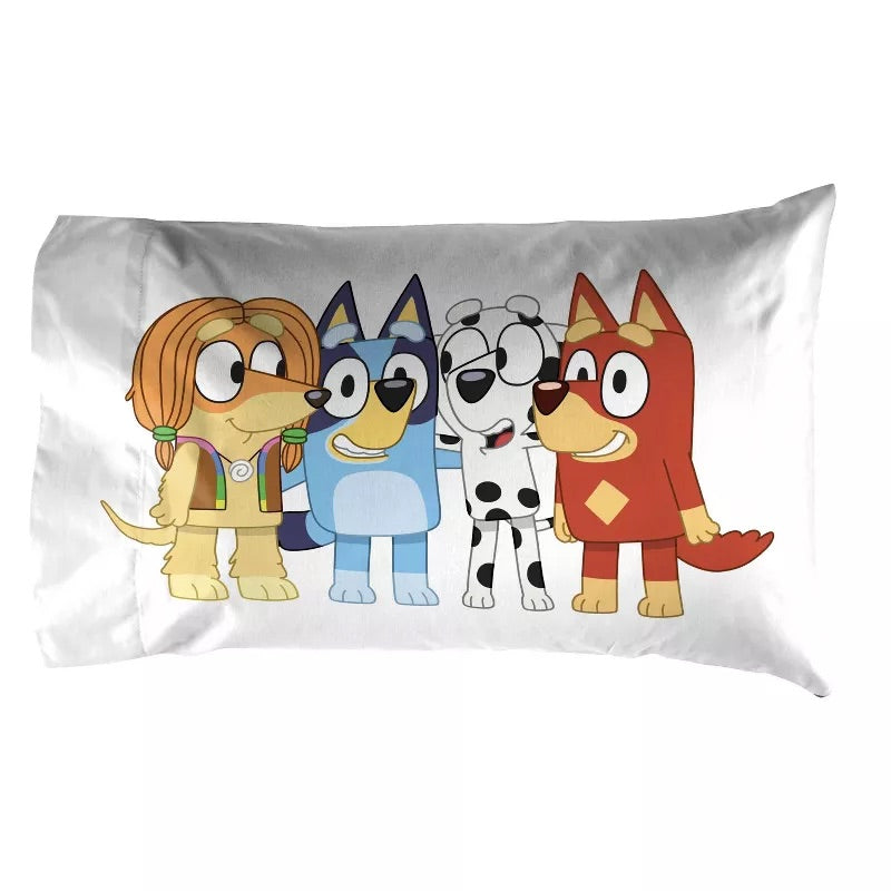 Bluey Kids Reversible Pillowcase 20In x 30In