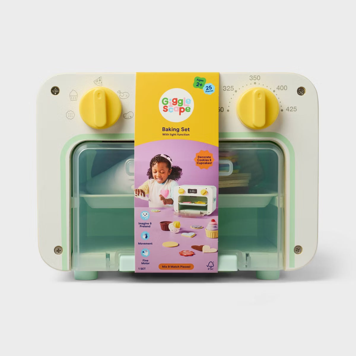 Gigglescape Cookie Oven Play Food Set