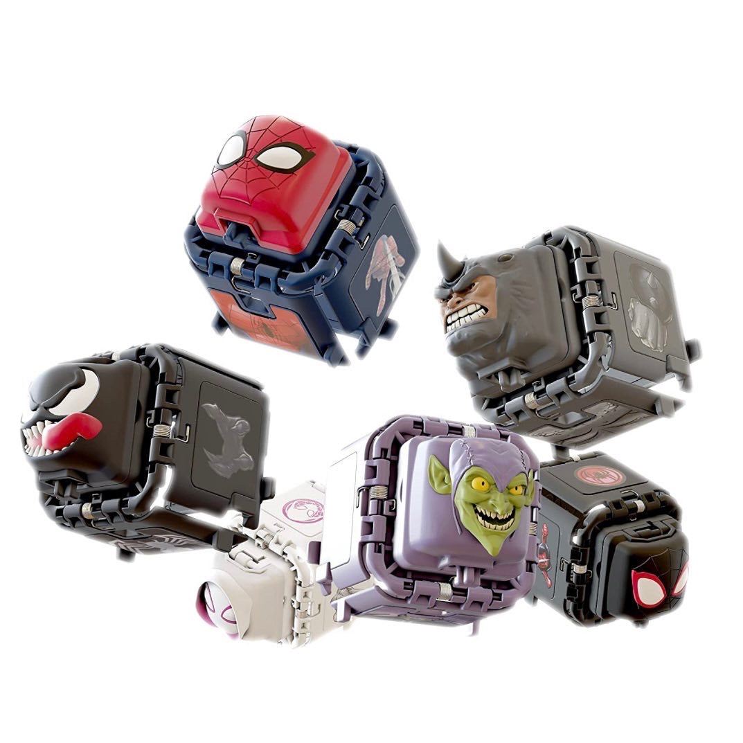 Marvel Spiderman Battle Cube Set