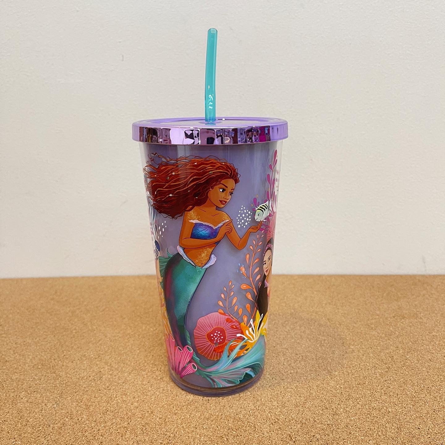 Disney The Littlest Mermaid Tumbler with Straw