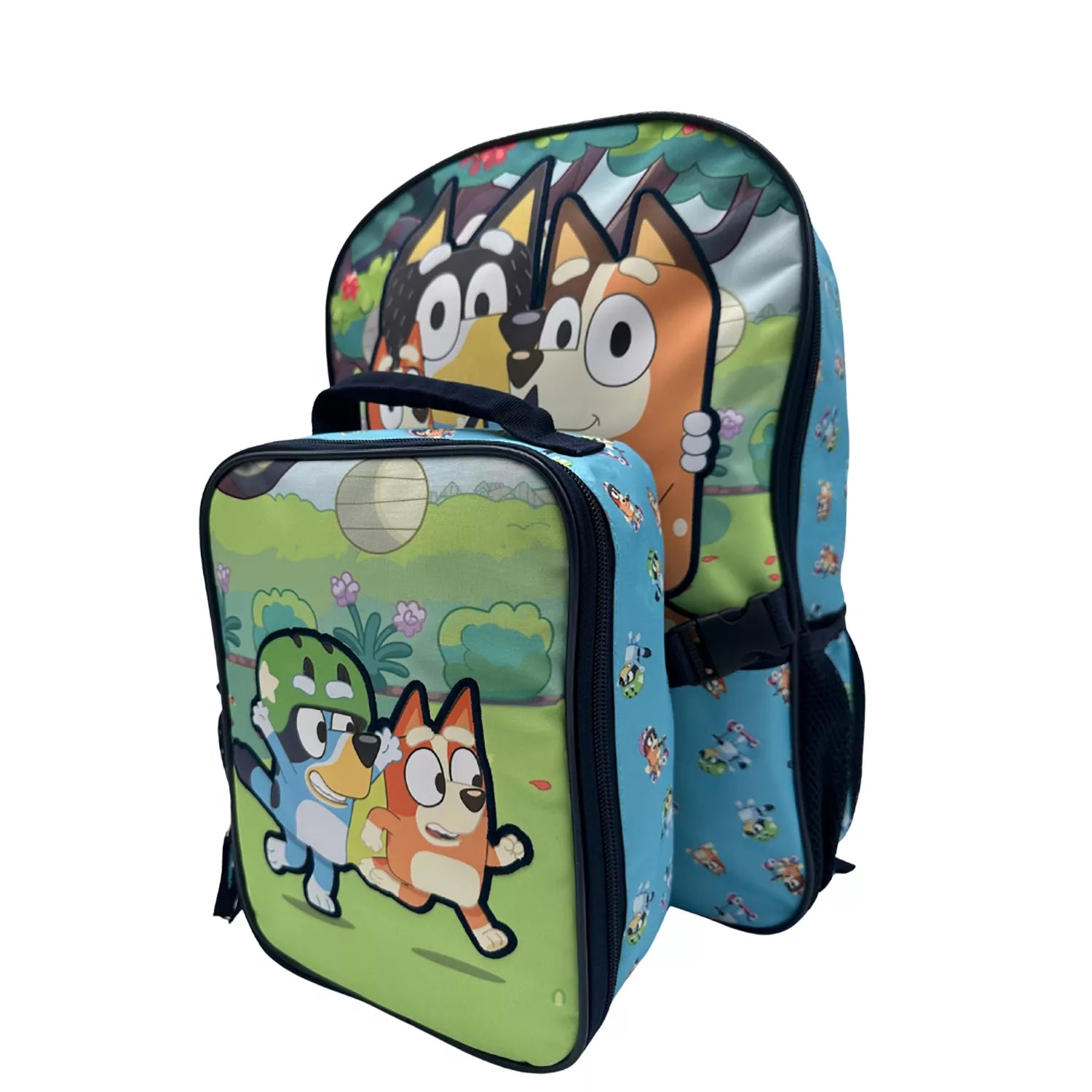 Bluey Backyard Fun 2Piece Backpack Set 17”