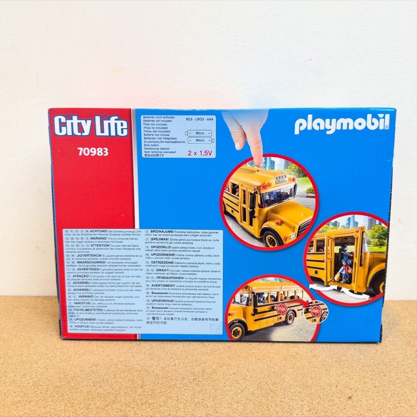 Playmobil School Bus Playset