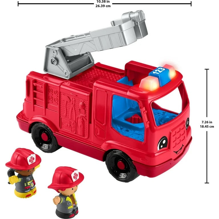 Fisher Price Little People Fire Truck Musical Toddler Toy