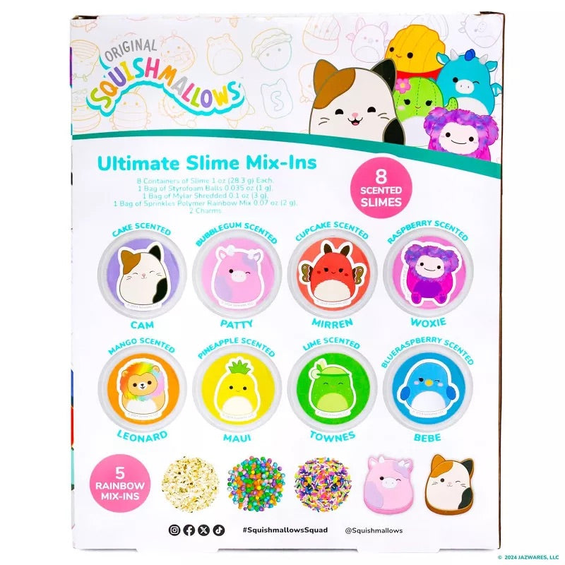 Squishmallows Ultimate Slime Mix-Ins 8Pk