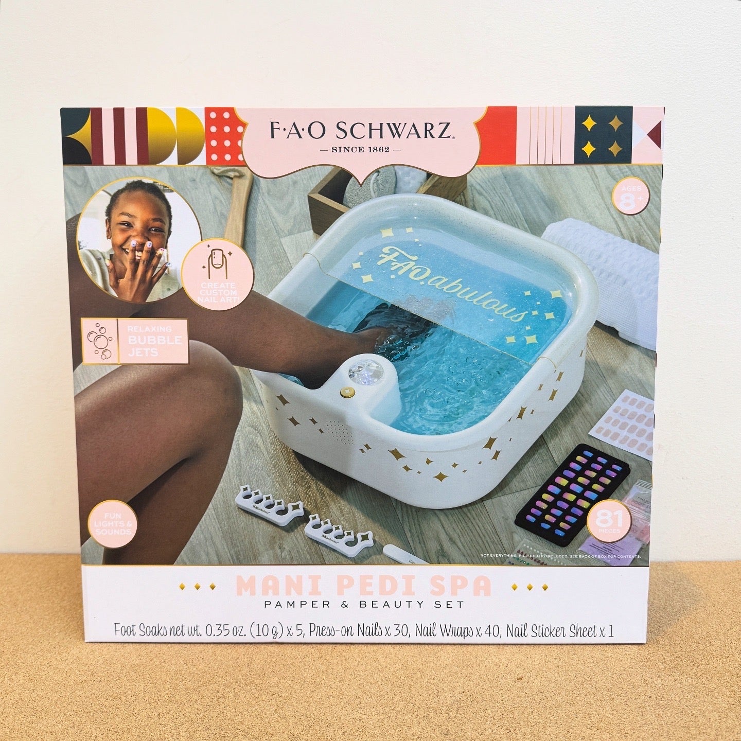 Fao Schwarz Mini Pedi Spa Pamper Set