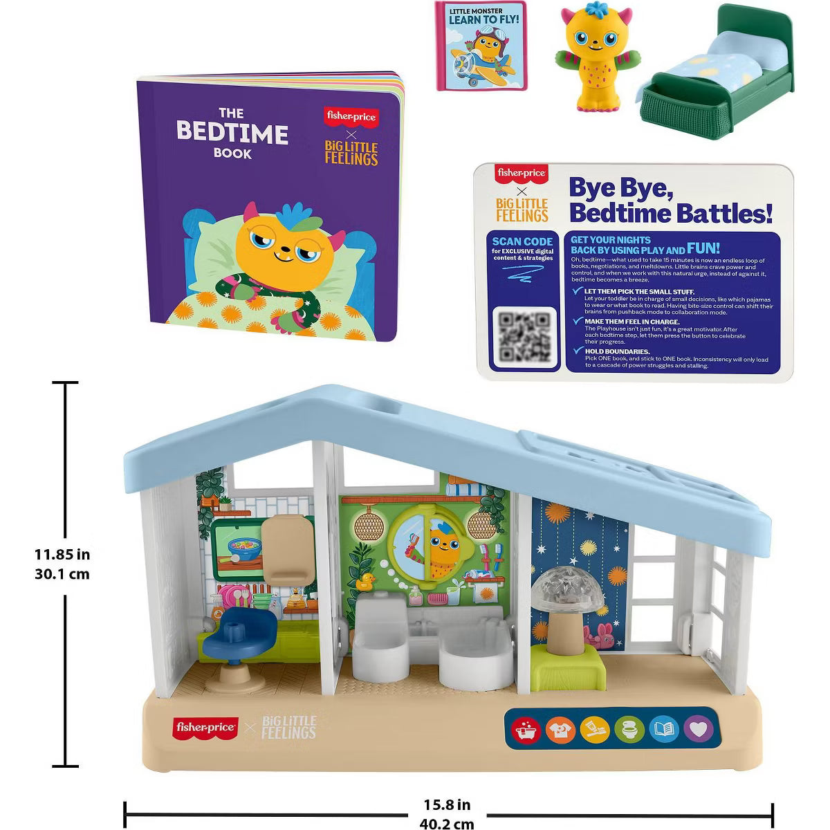 Fisher Price Big Little Feelings Bedtime Routine Kit