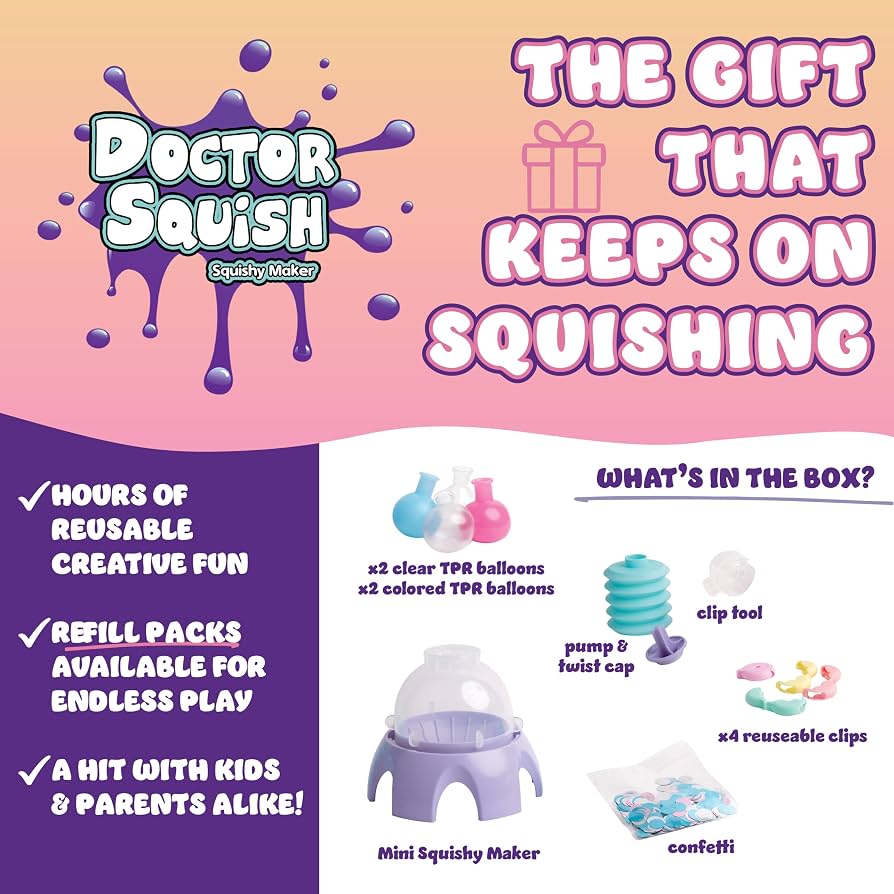 Doctor Squish Mini Squishy Maker DIY Squishy Making Kit