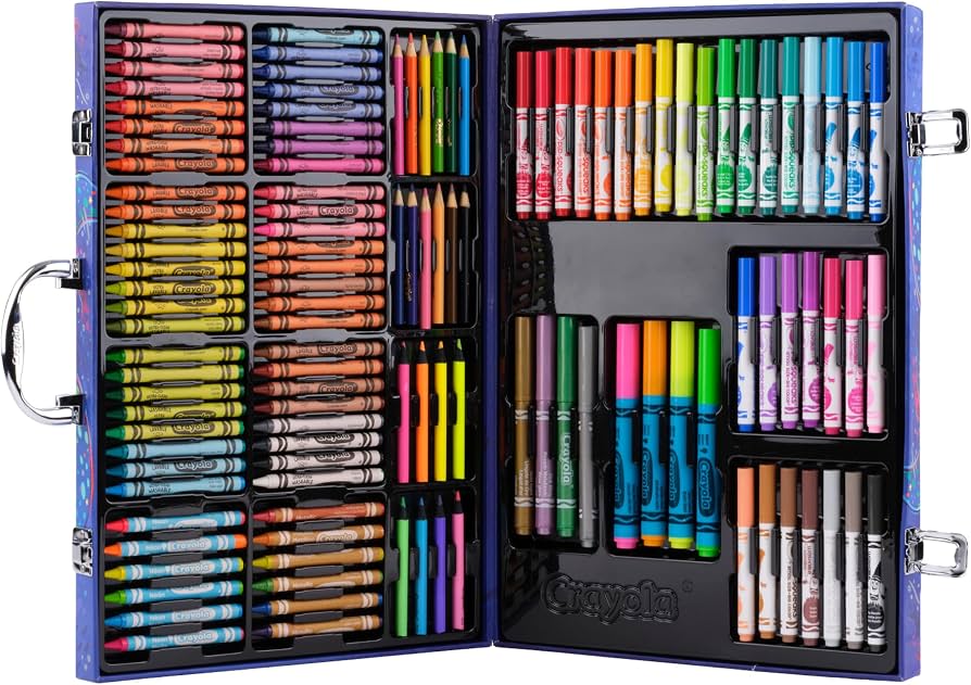 Crayola Art Kit with Neon & Metallic Art