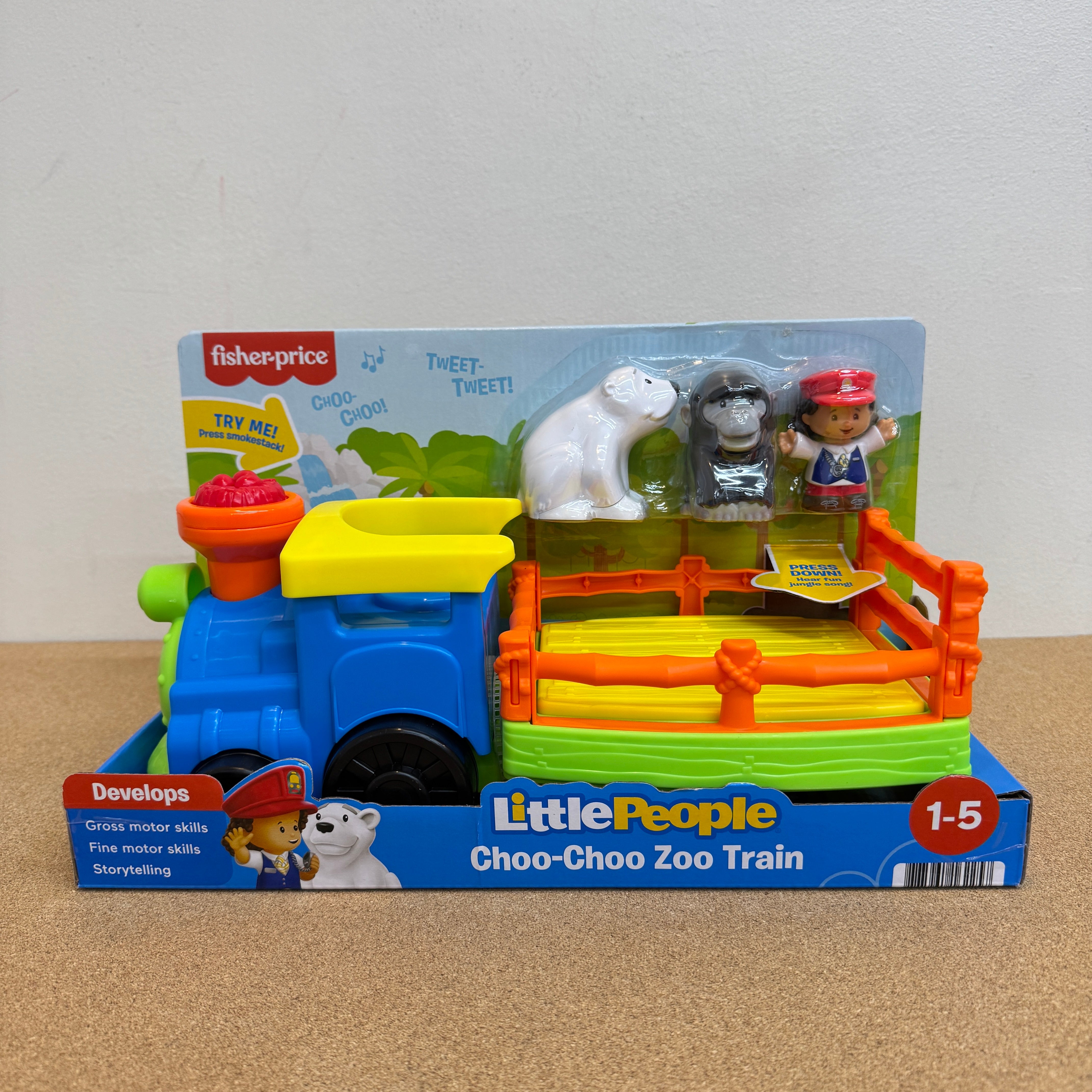 Fisher Price Little People Choo-Choo Zoo Train Playset