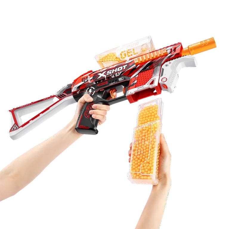 X-Shot Hyper Gel Trace Fire Blaster - Red