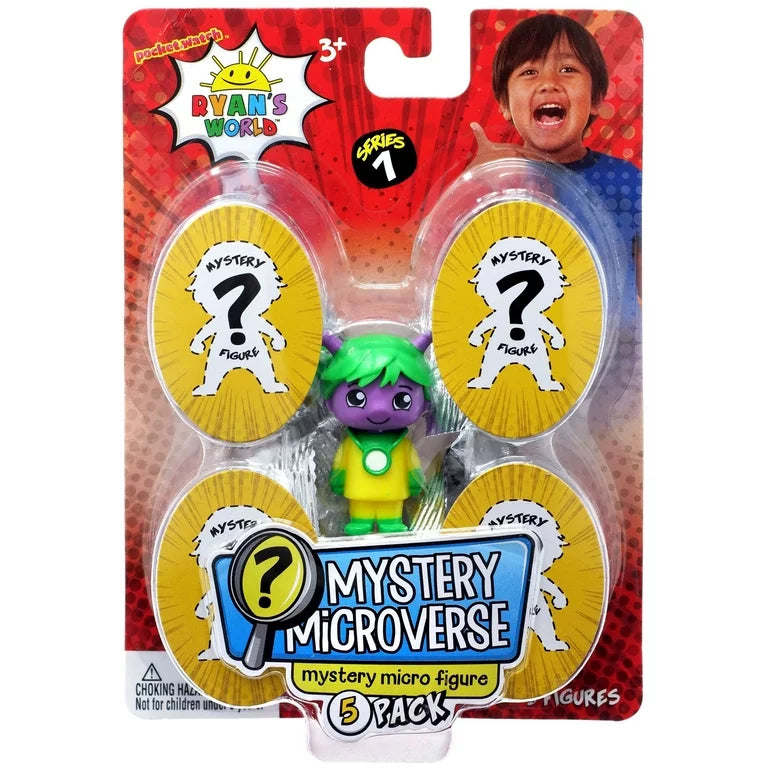 Ryan Toy Review Mystery Microverse Micro Figure 5PK